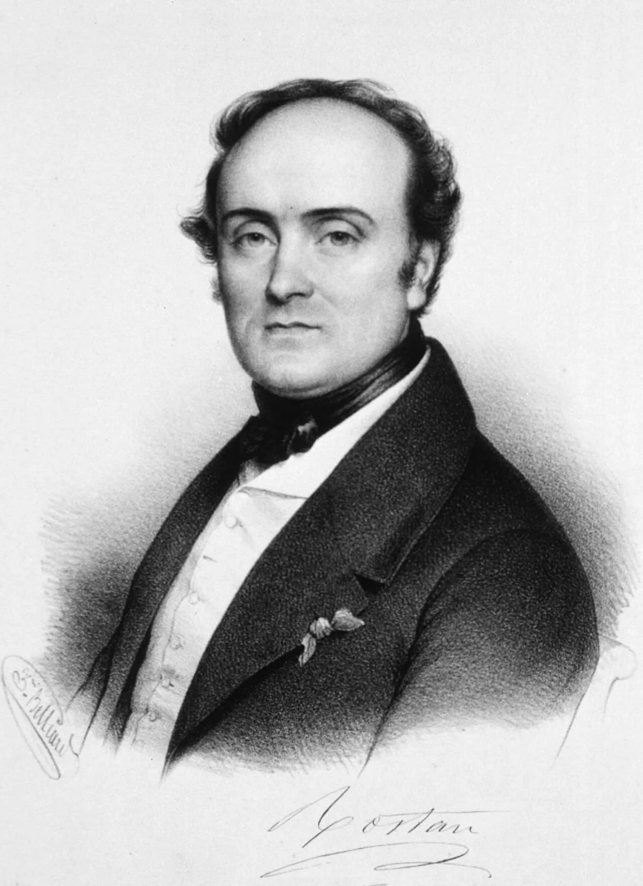 Portrait of Léon Rostan (1790–1866) – memorial page