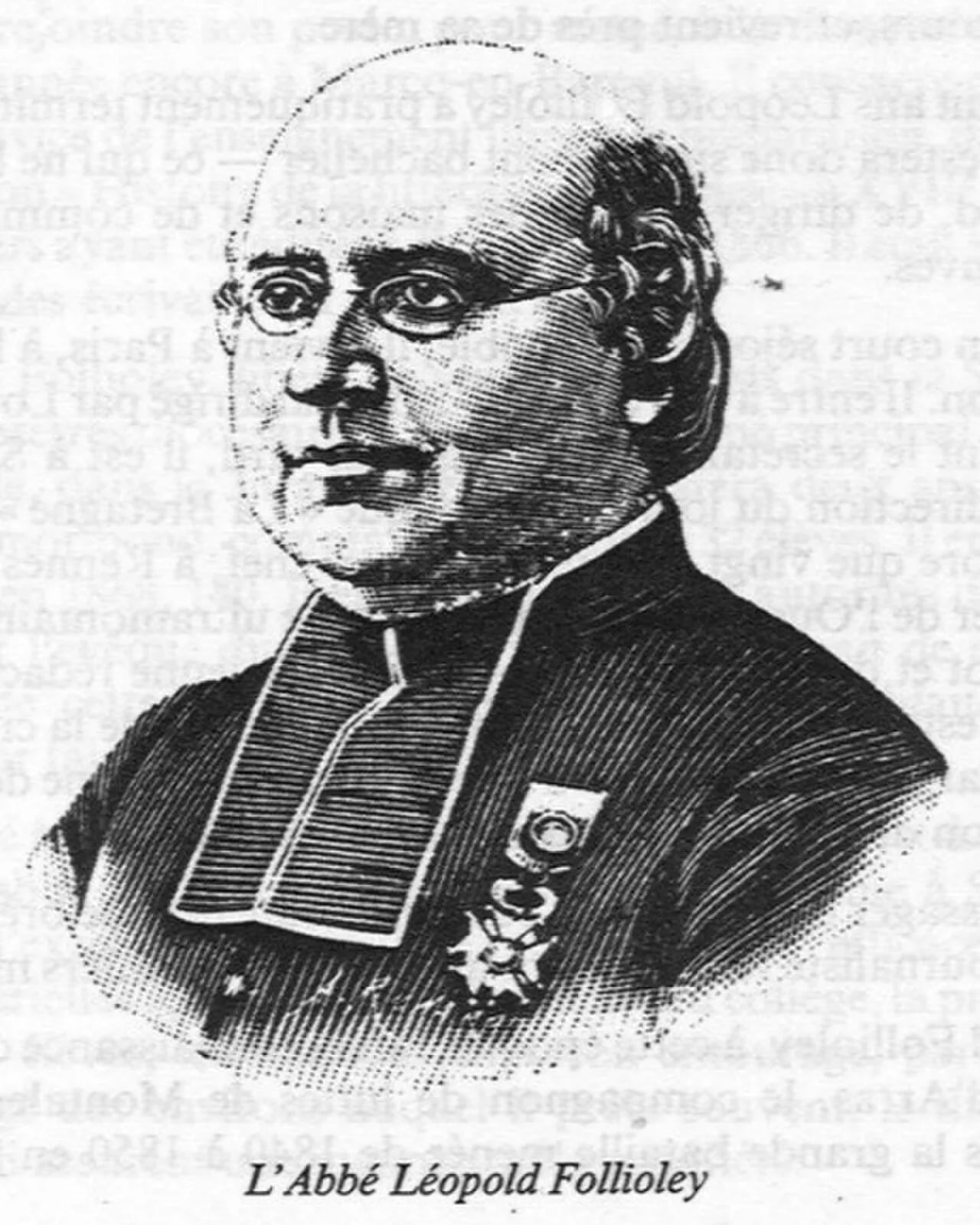 Porträt von Léopold Follioley (1836–1902) – Gedenkseite