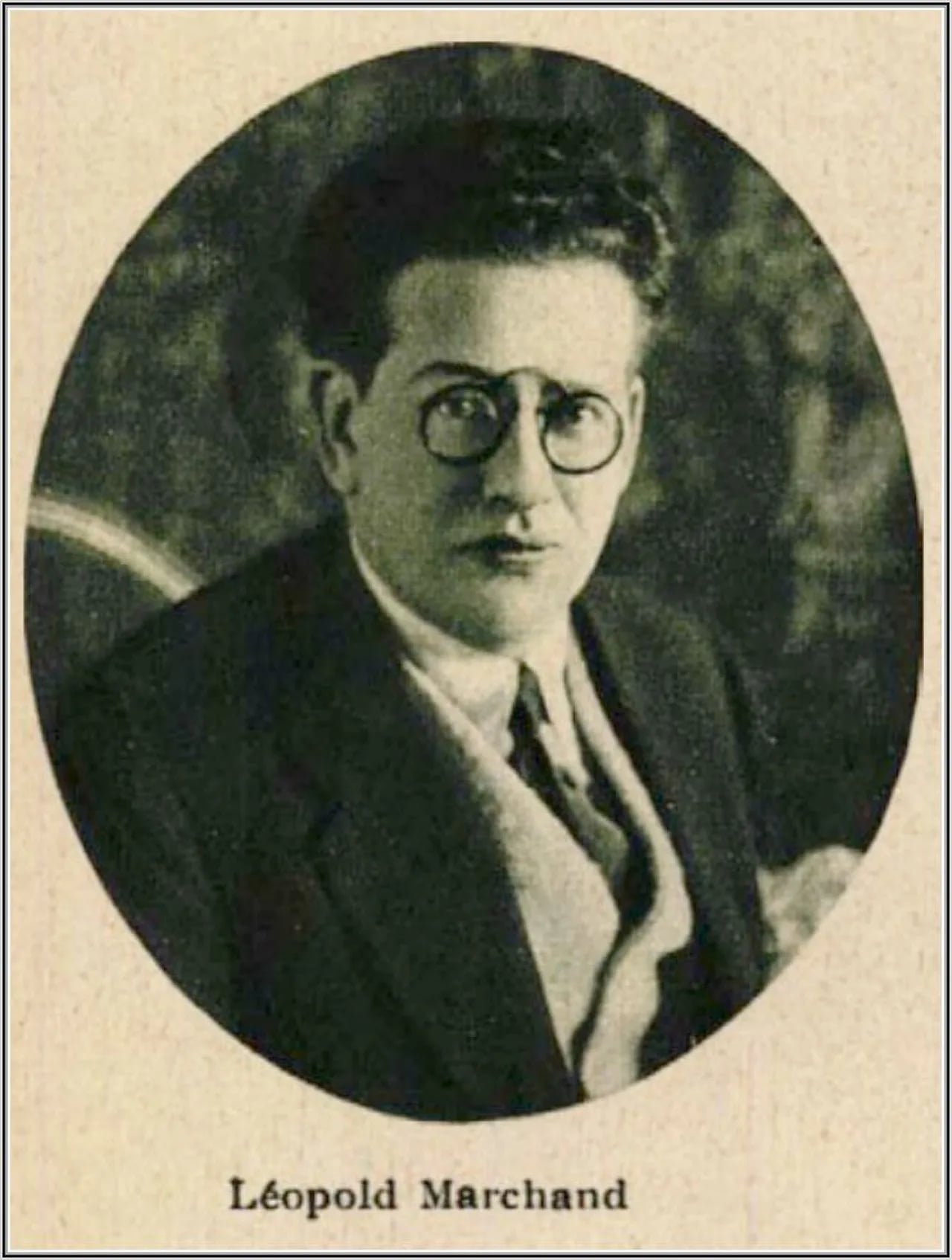 Portrait of Léopold Marchand (1891–1952) – memorial page