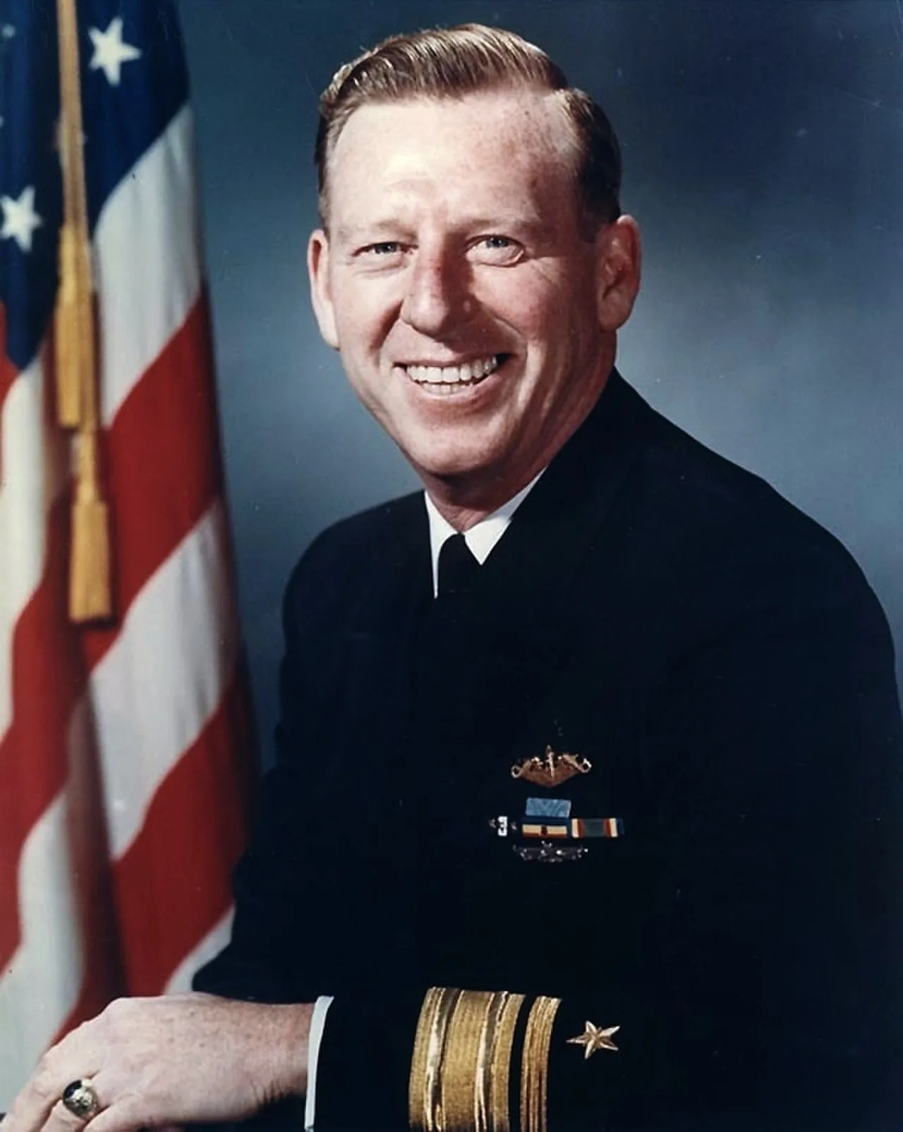 Portrait of Eugene B. Fluckey (1913–2007) – memorial page