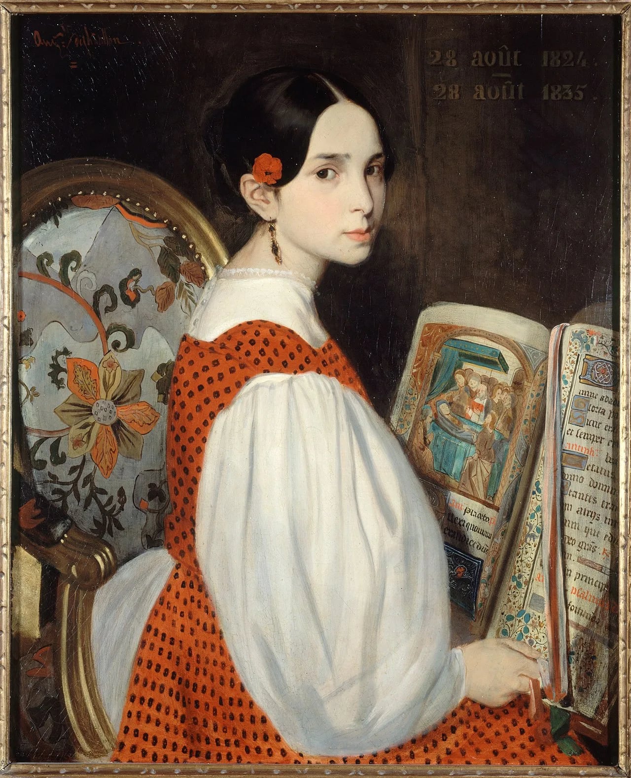 Portrait of Léopoldine Hugo (1824–1843) – memorial page