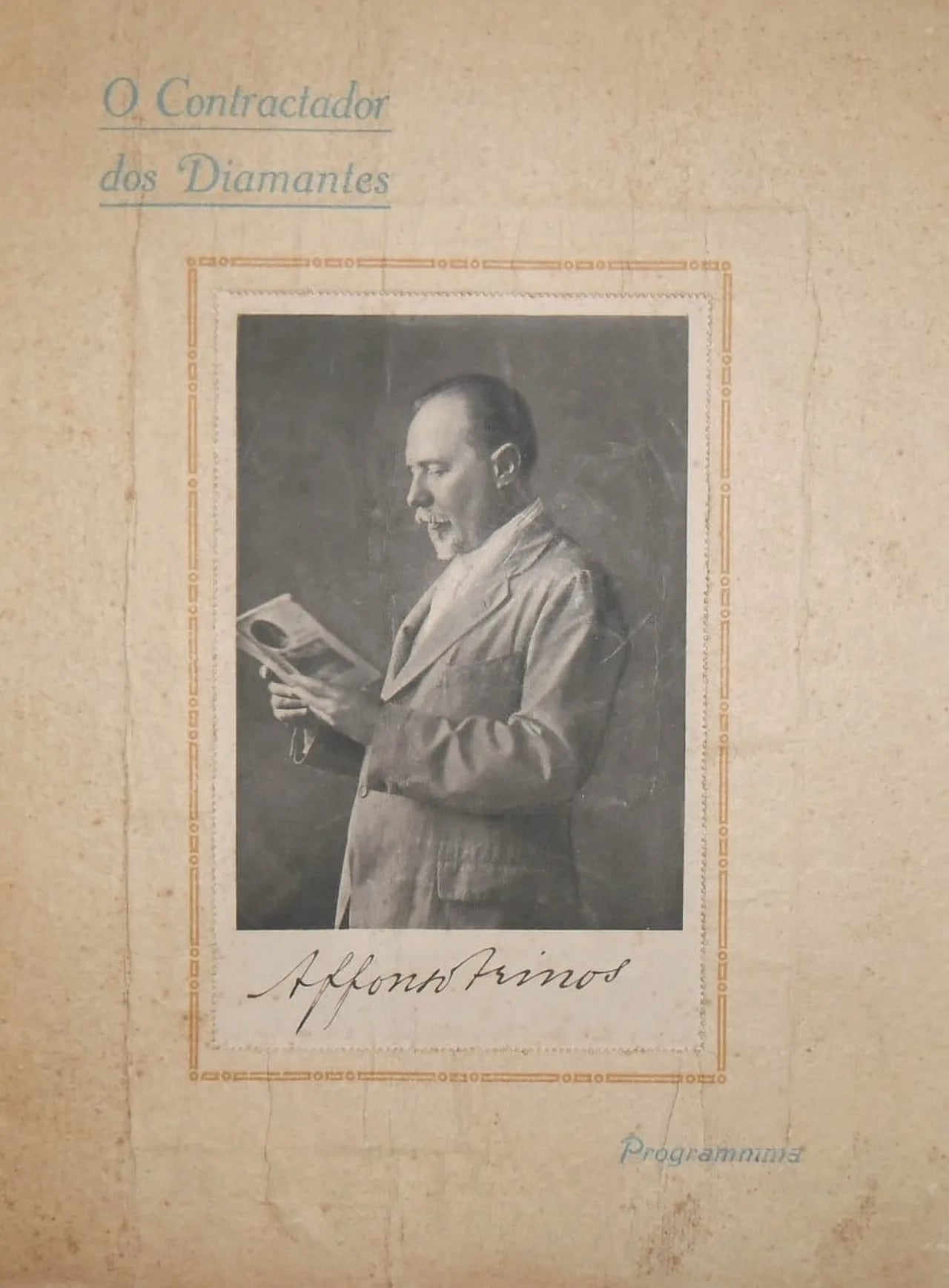 Porträt von Afonso Arinos (1868–1916) – Gedenkseite