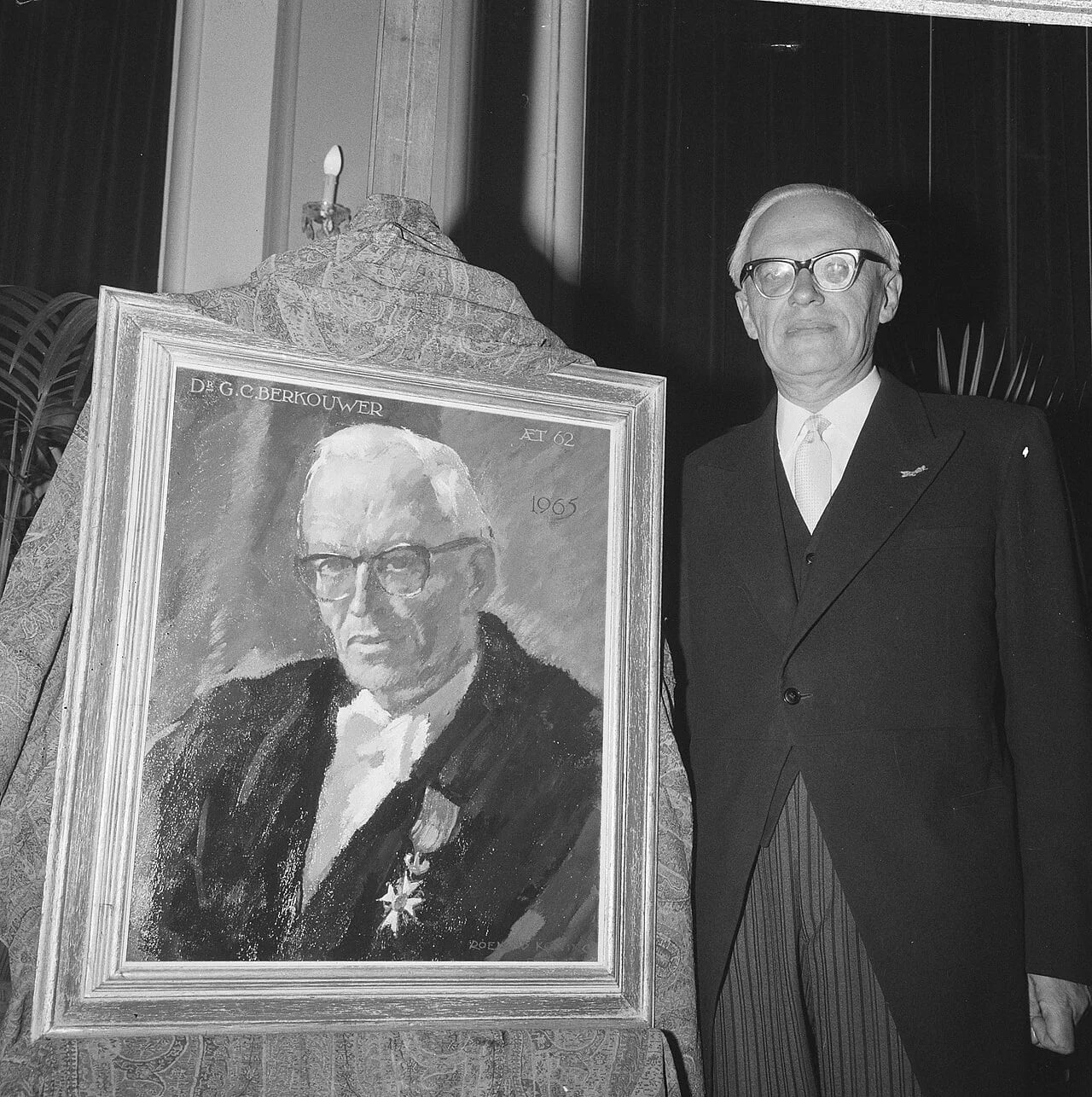 Porträt von Gerrit Cornelis Berkouwer (1903–1996) – Gedenkseite