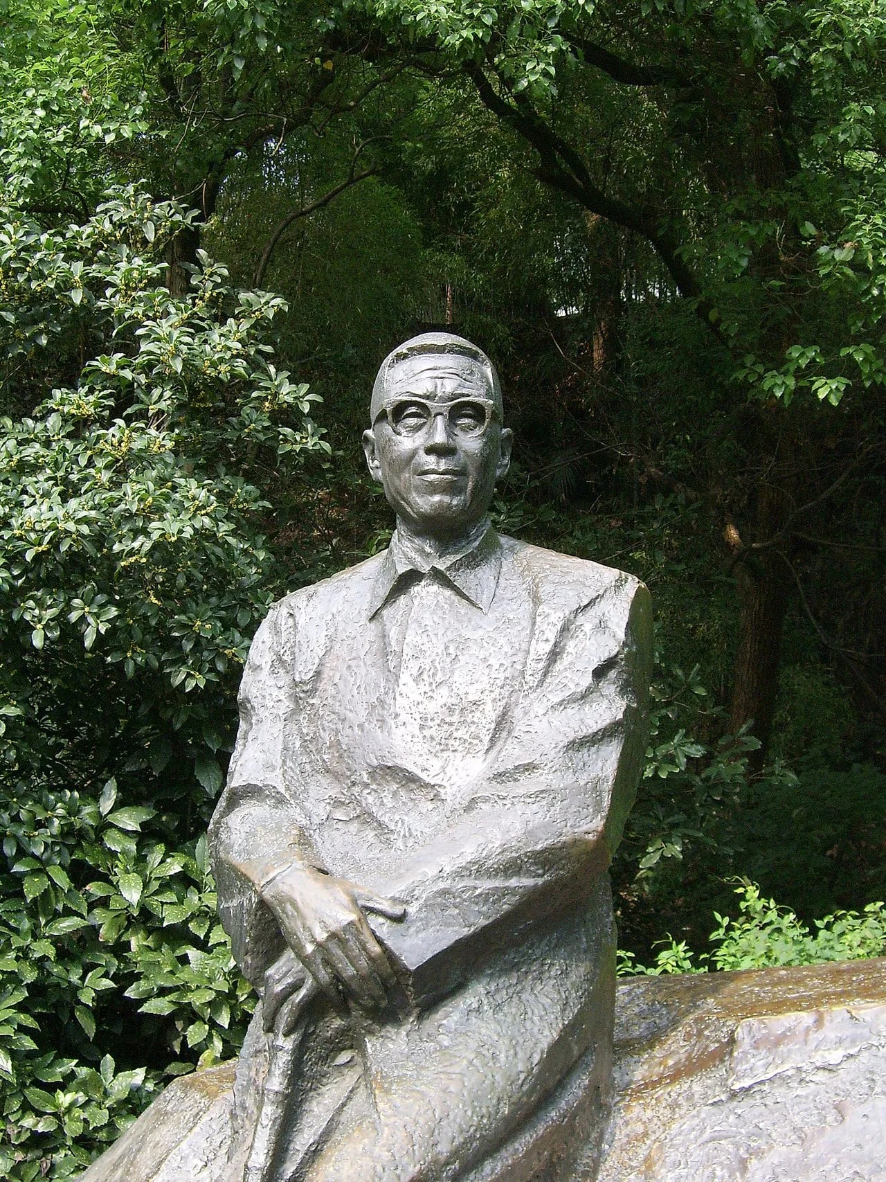 Porträt von Pan Tianshou (1897–1971) – Gedenkseite