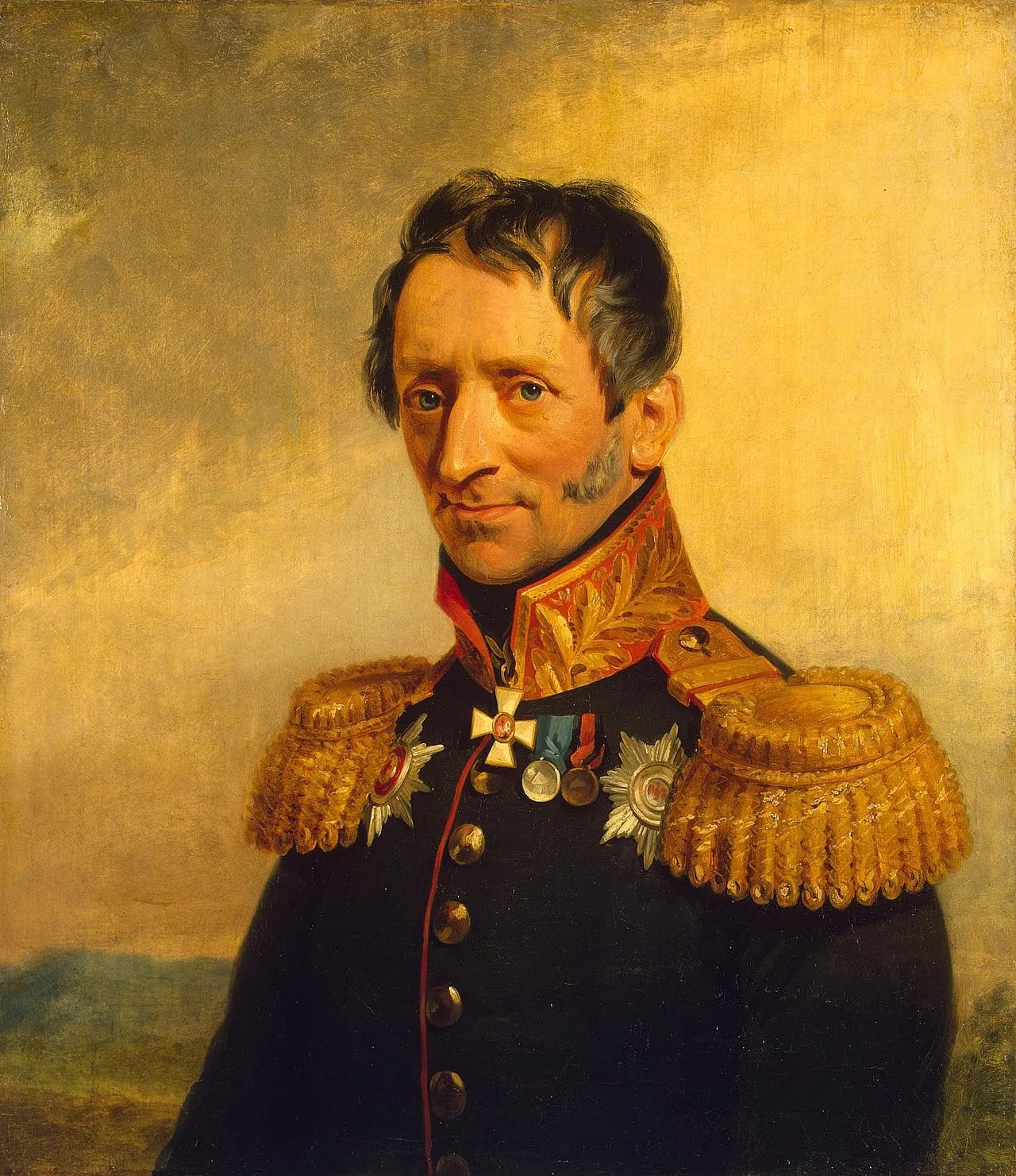 Portrait of Carl Gustav von Sievers (1772–1856) – memorial page