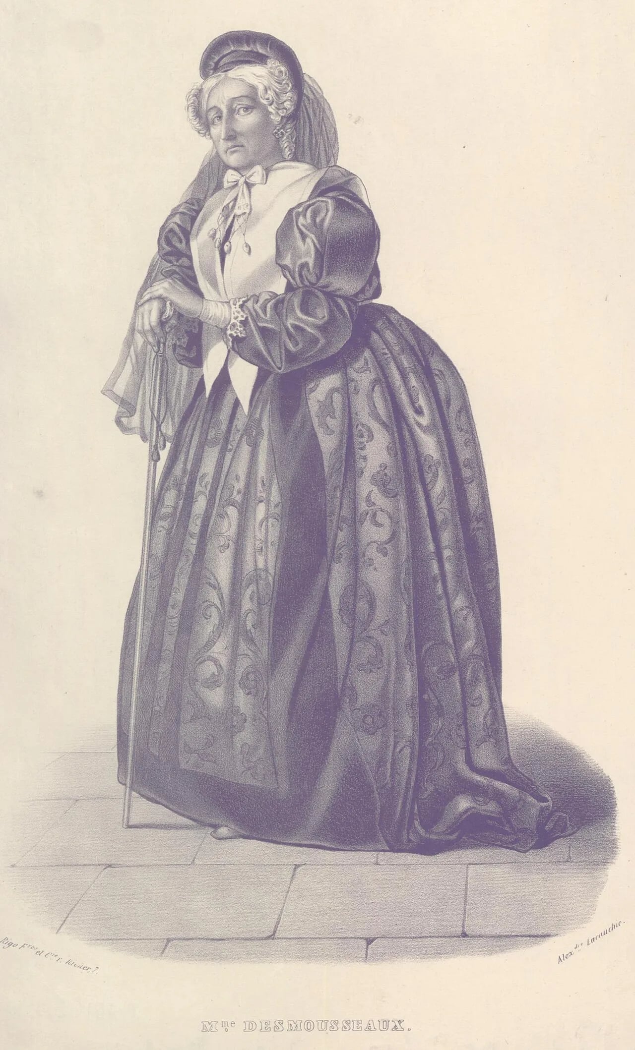 Portrait of Madame Desmousseaux (1790–1857) – memorial page
