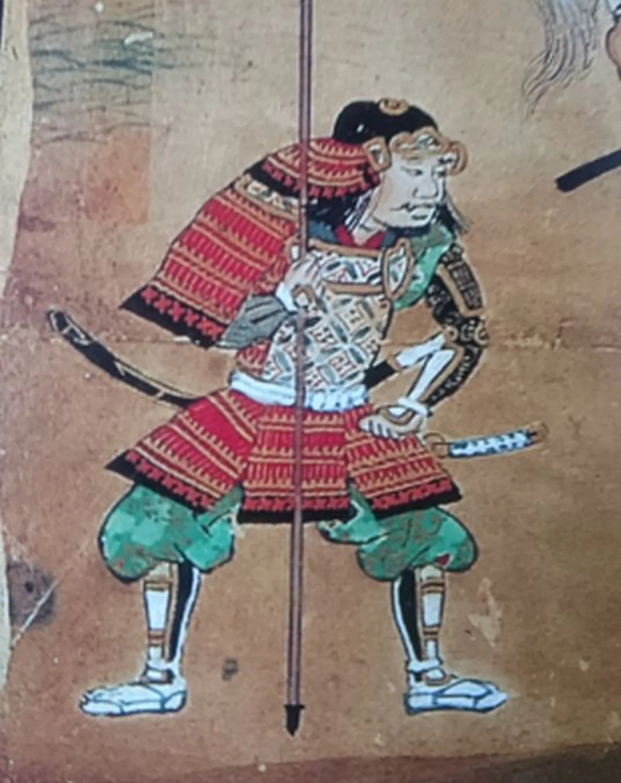 Porträt von Sakuma Nobumori (1527–1582) – Gedenkseite