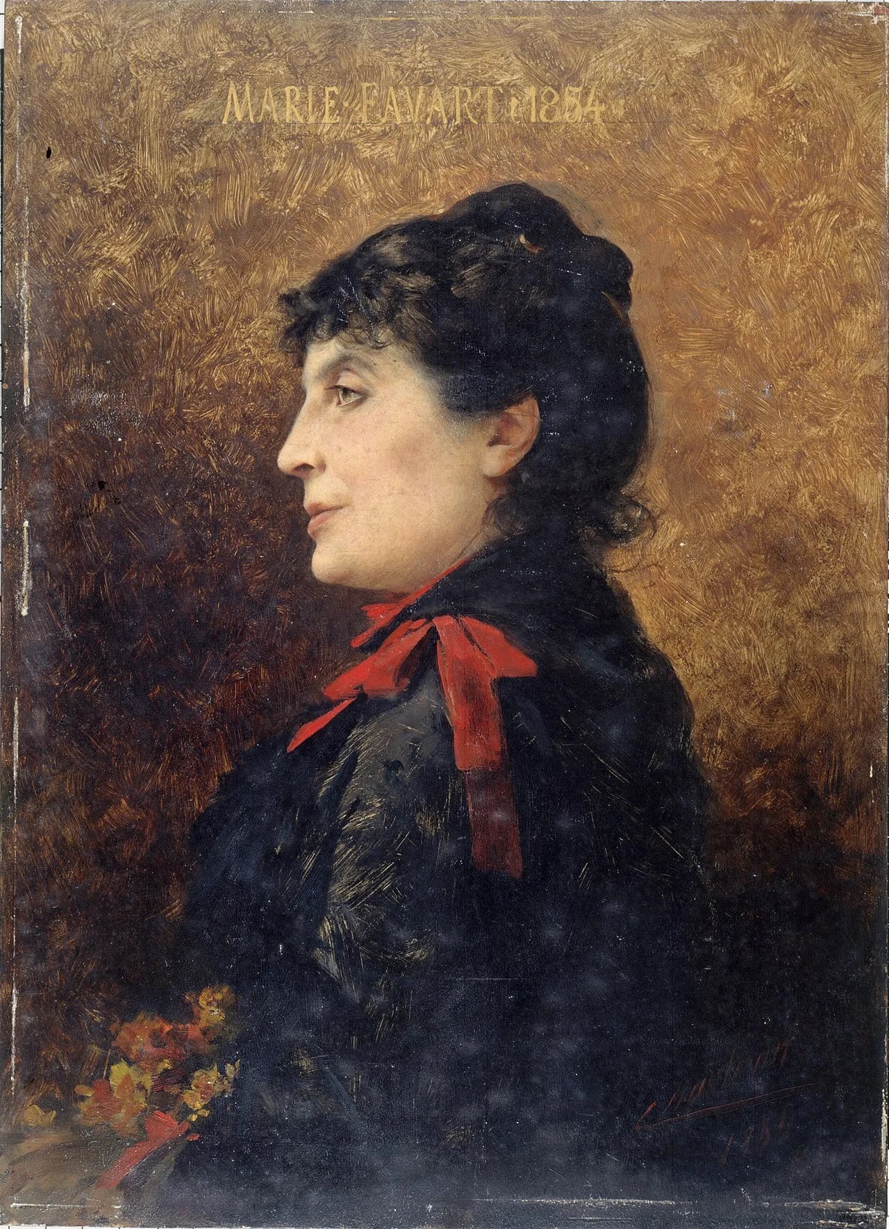 Portrait of Mademoiselle Favart (1833–1908) – memorial page