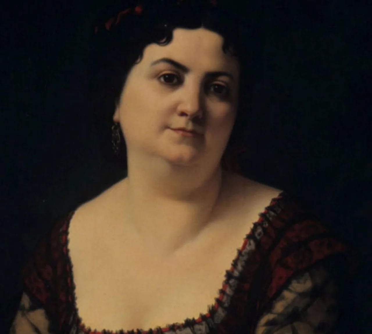 Porträt von Mademoiselle Nathalie (1816–1885) – Gedenkseite