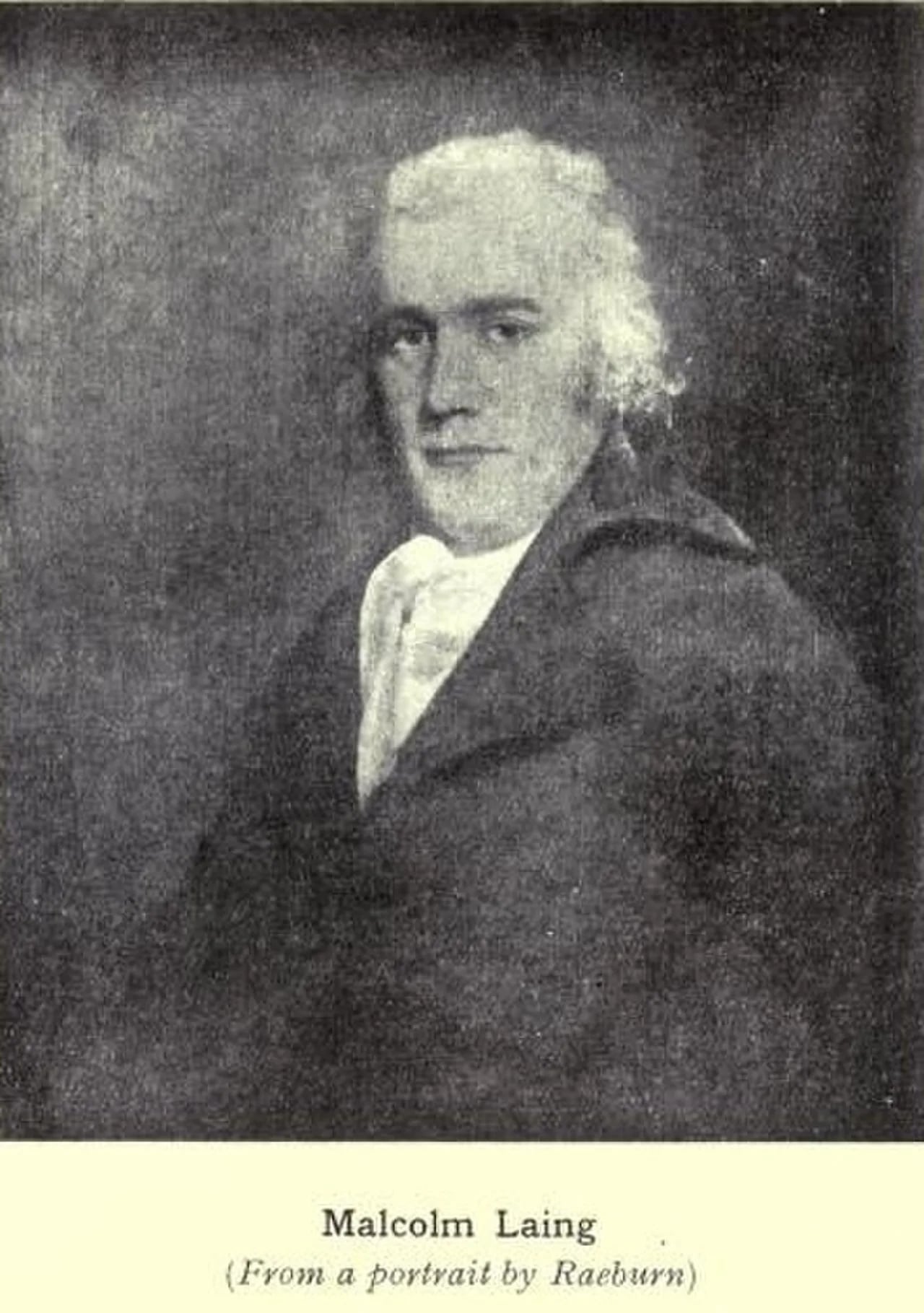 Portrait of Malcolm Laing (1762–1818) – memorial page