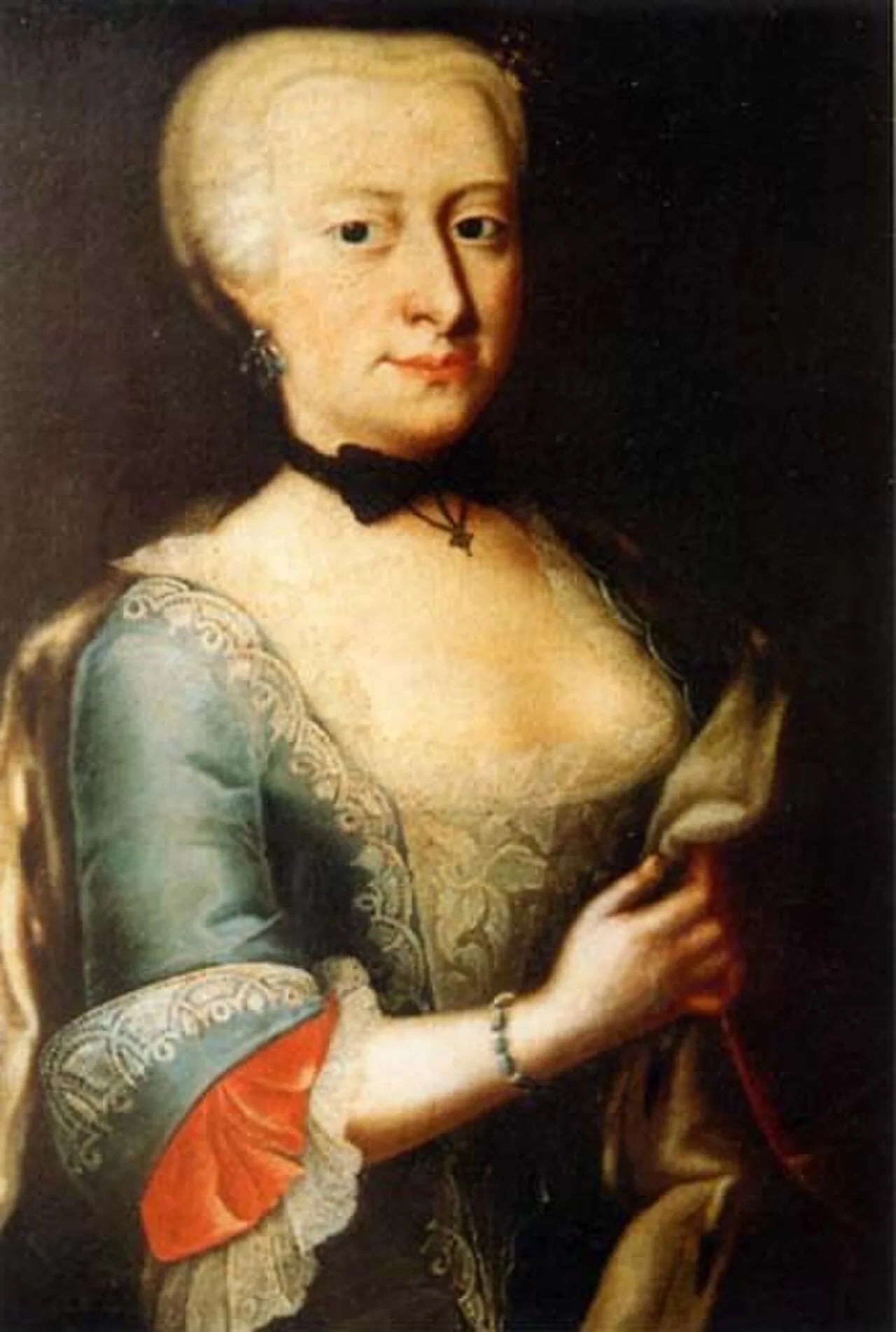 Porträt von Friederike von Sachsen-Gotha-Altenburg (1715–1775) – Gedenkseite