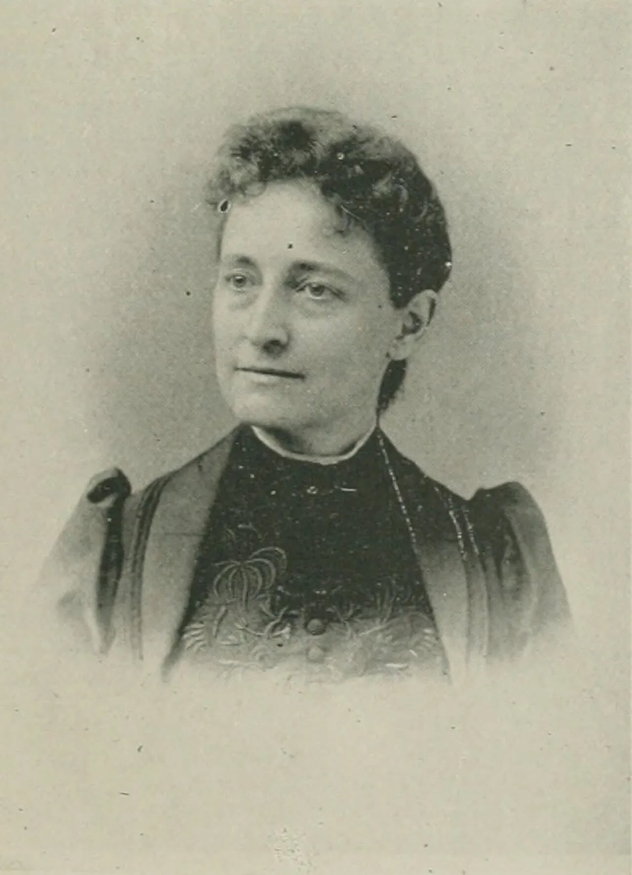 Porträt von Ella Maria Ballou (1852–1937) – Gedenkseite
