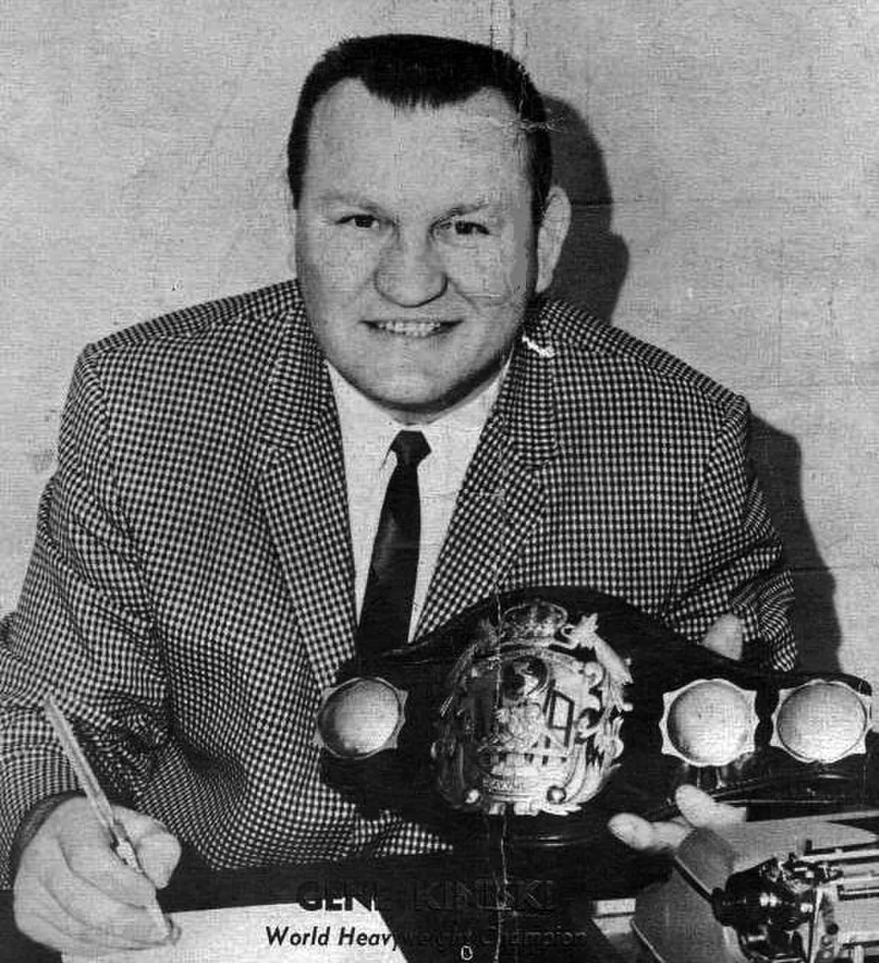 Porträt von Gene Kiniski (1928–2010) – Gedenkseite