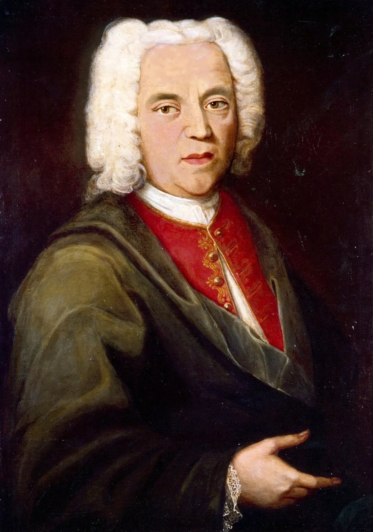 Portrait of Johann Maria Farina (1685–1766) – memorial page