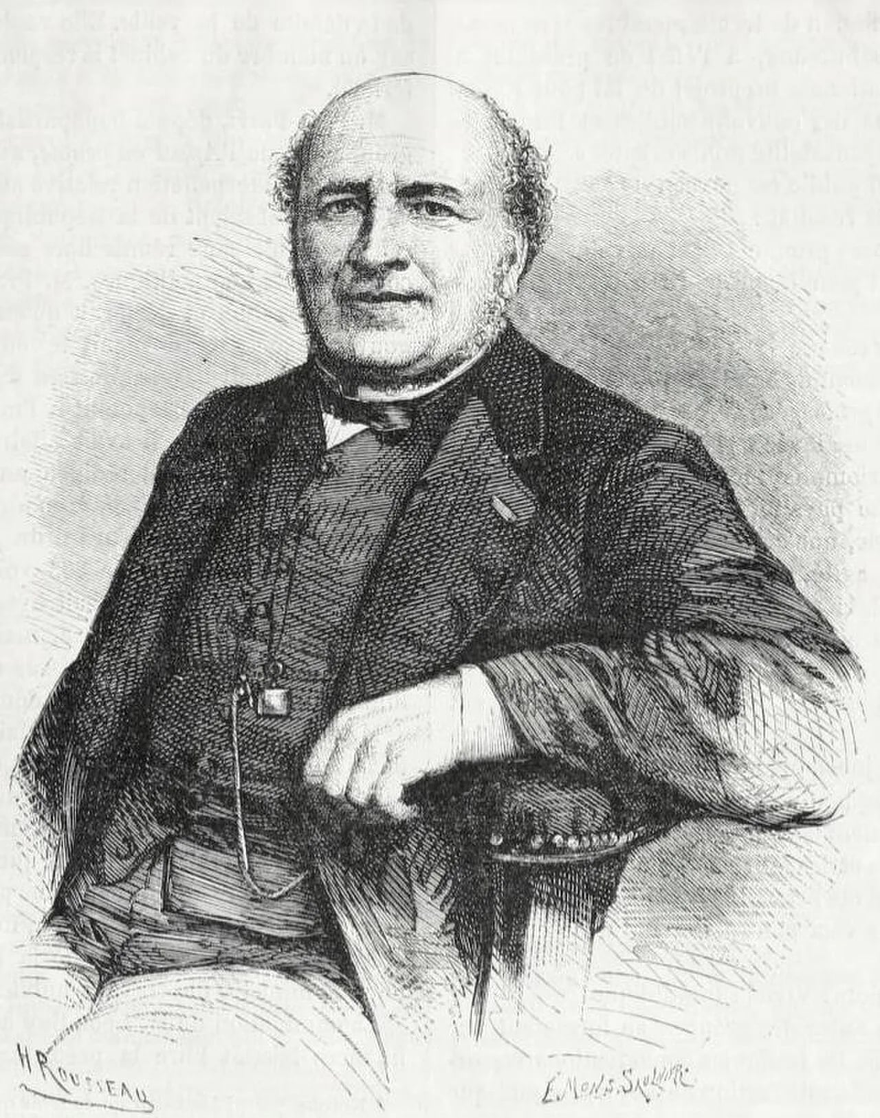 Porträt von Marc Antoine Calmon (1815–1890) – Gedenkseite