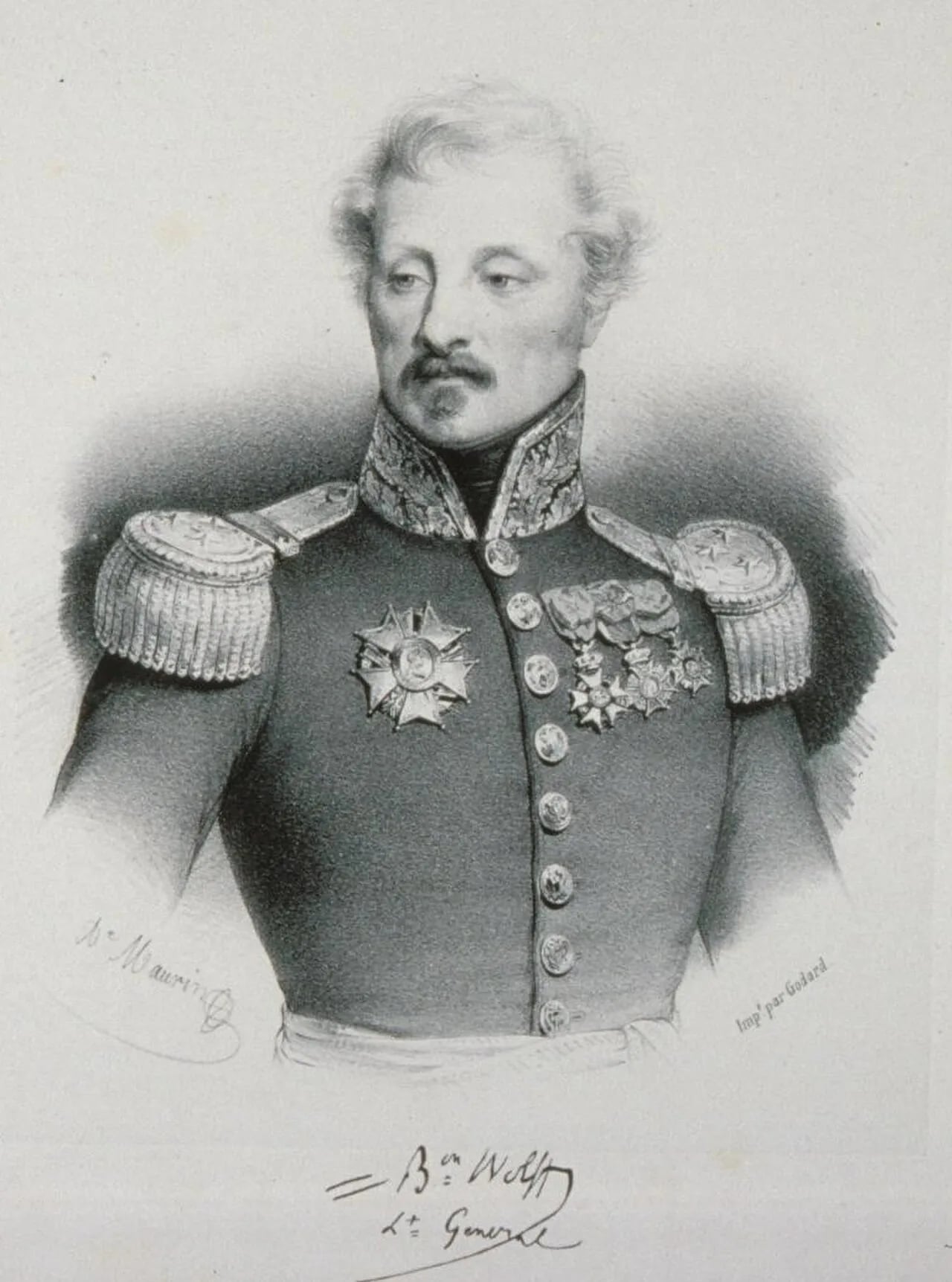 Portrait of Marc François Jérôme Wolff (1776–1848) – memorial page