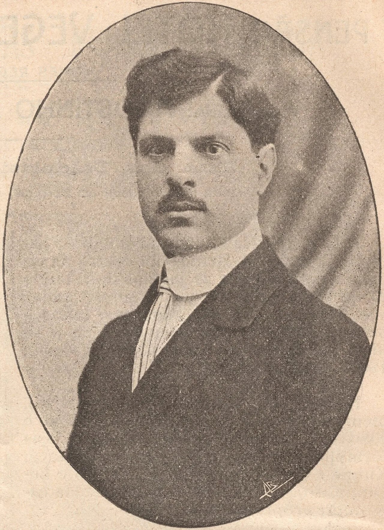 Portrait of Amílcar de Sousa (1876–1940) – memorial page