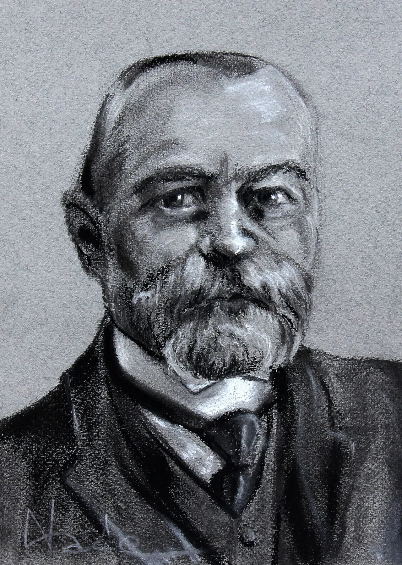 Porträt von Marcel Baudouin (1860–1941) – Gedenkseite