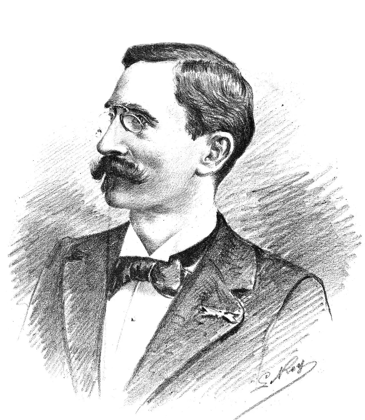 Porträt von Marcel Cartier (1861–1926) – Gedenkseite