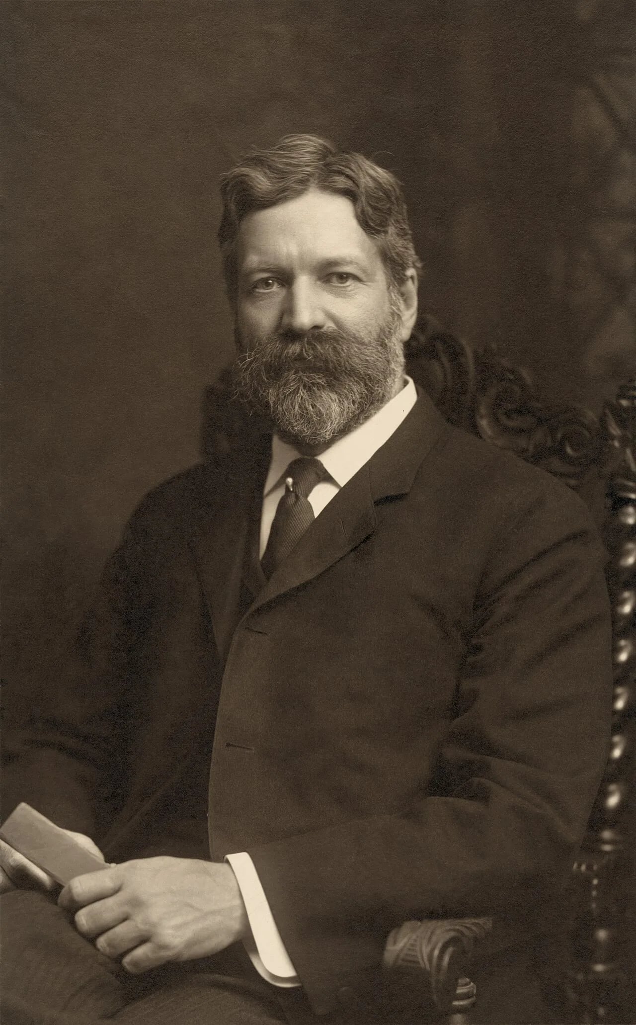 Porträt von George Foster Peabody (1852–1938) – Gedenkseite