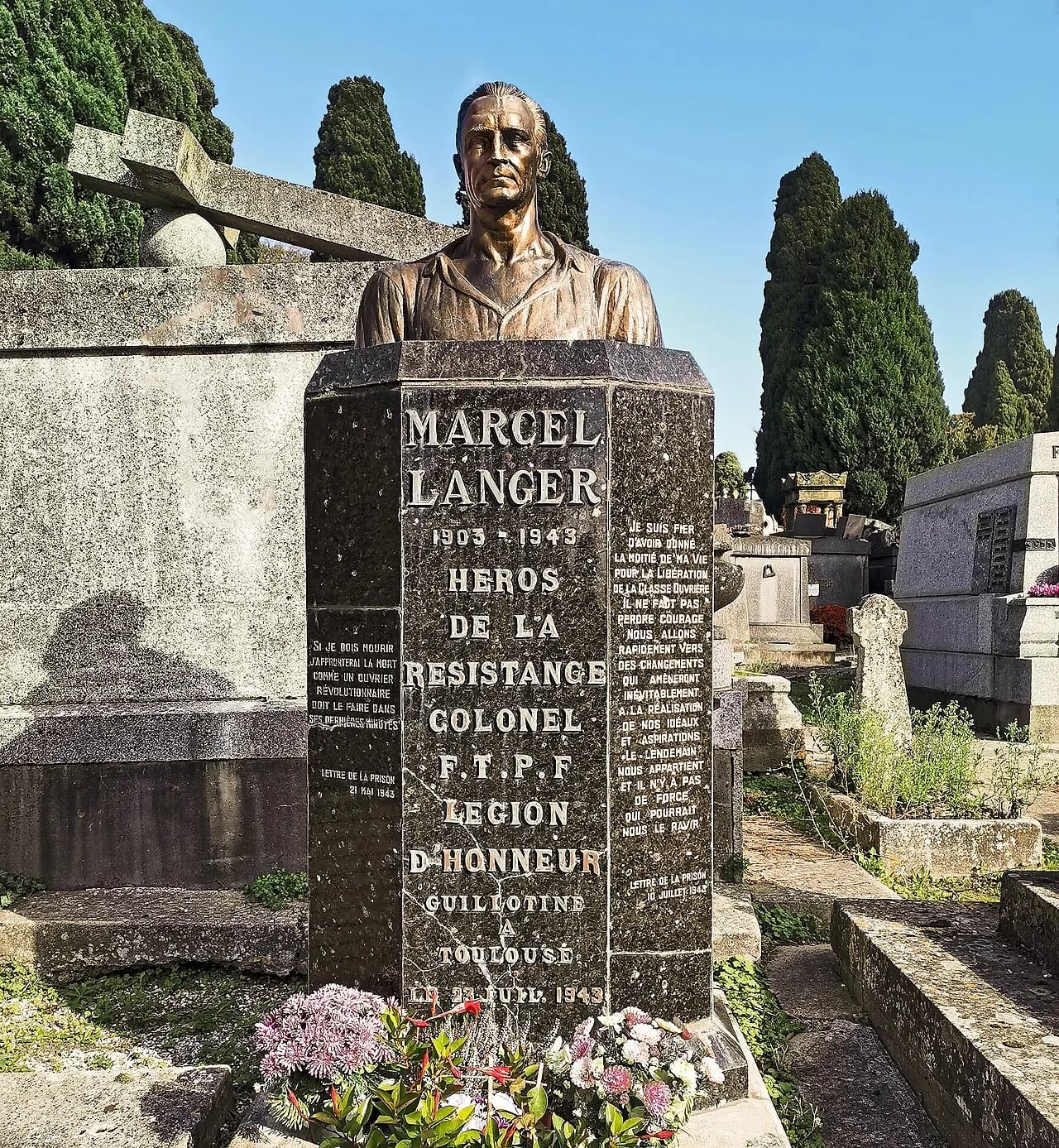 Portrait of Marcel Langer (1903–1943) – memorial page