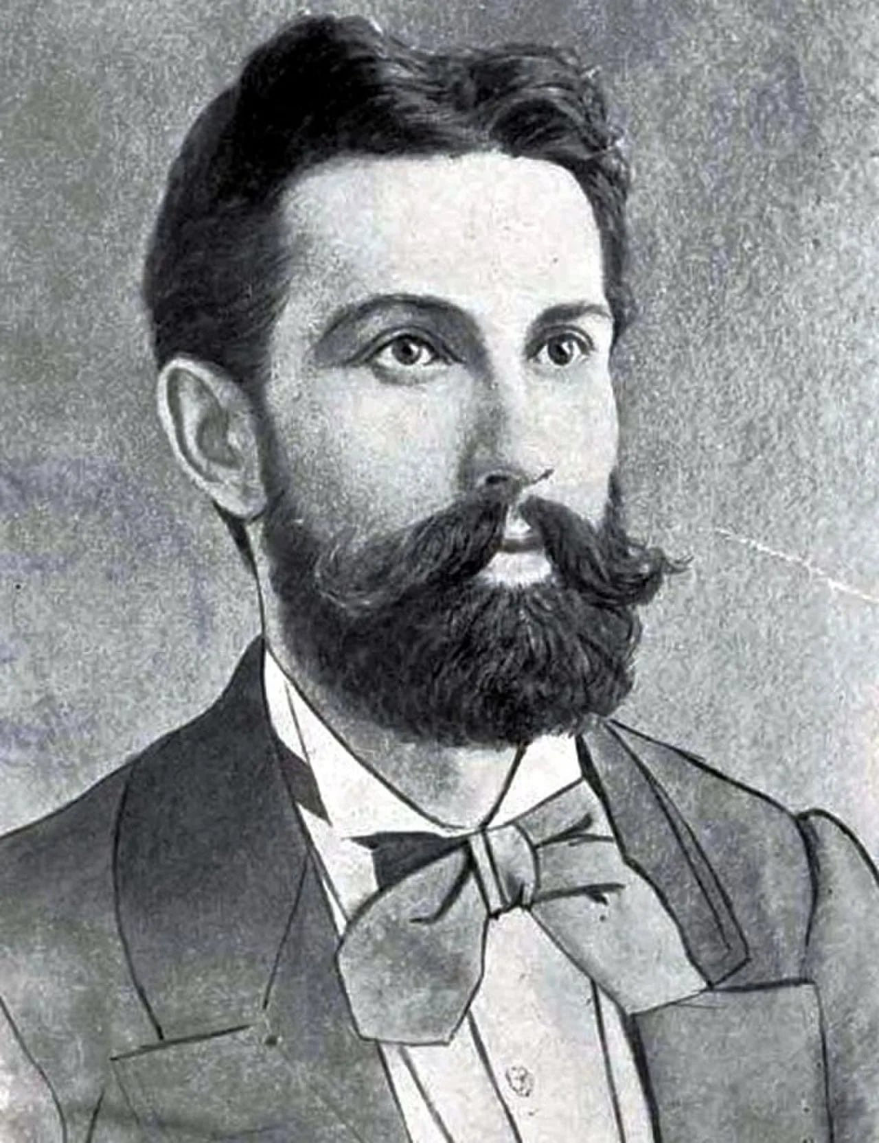 Porträt von Nicolae Densușianu (1846–1911) – Gedenkseite