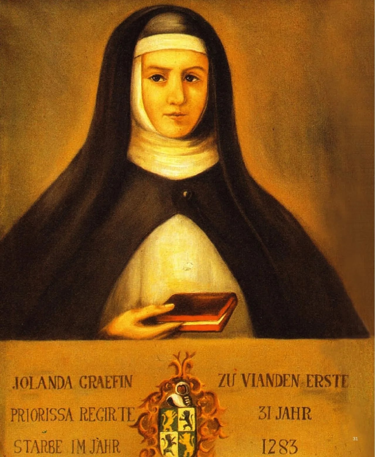 Portrait of Yolanda von Vianden (1231–1283) – memorial page