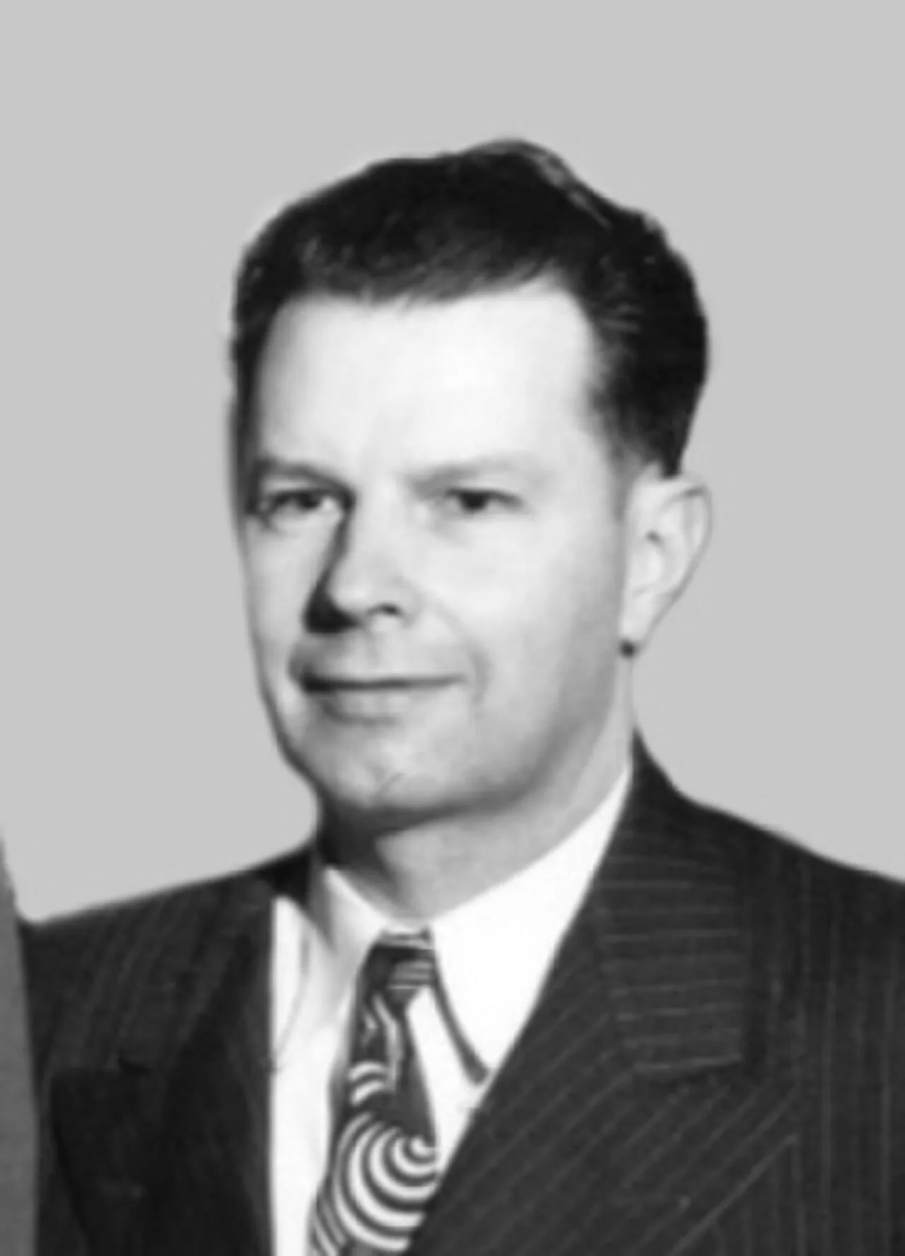 Portrait of James Gordon Lindsay (1906–1973) – memorial page