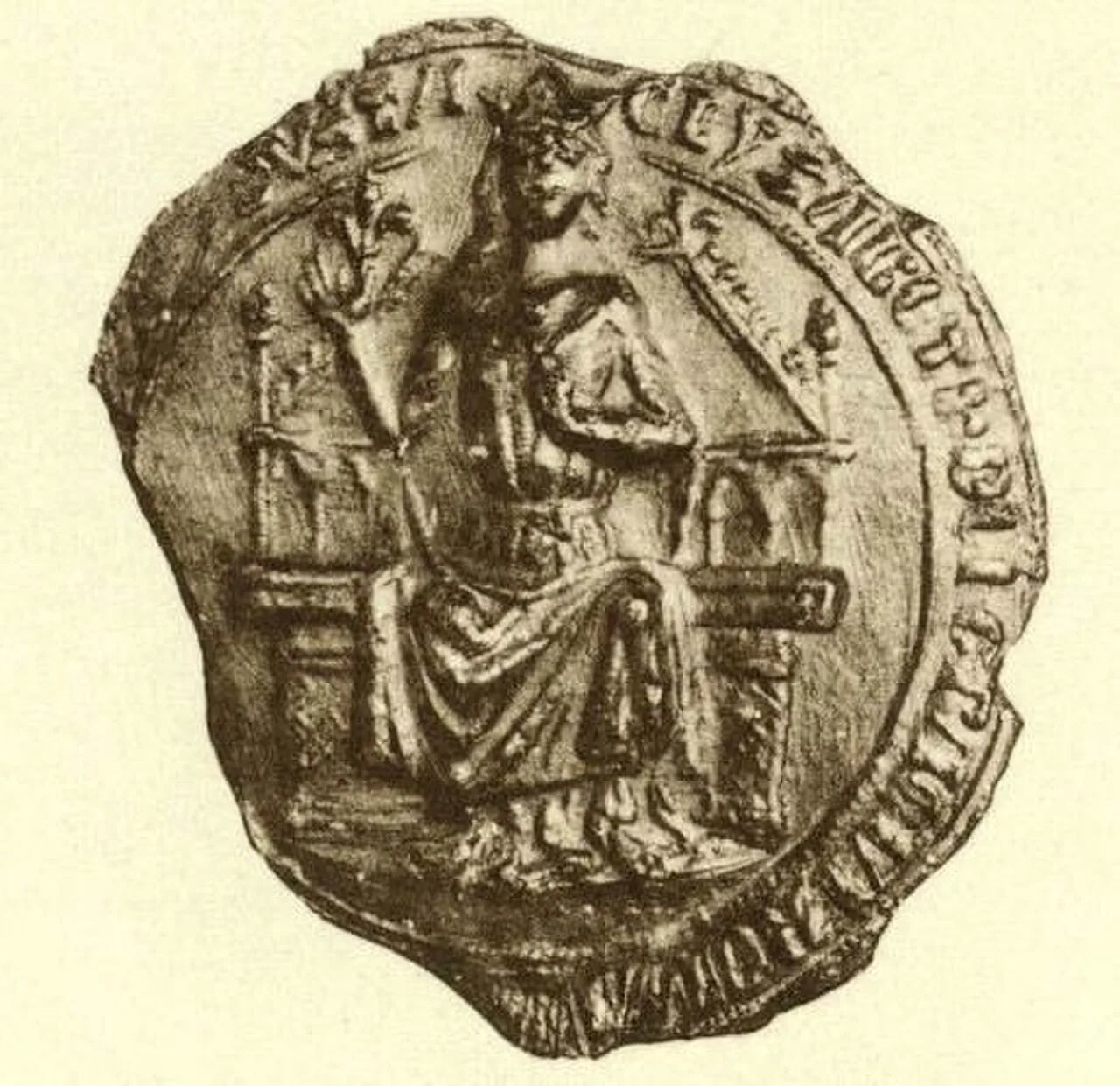 Portrait of Elisabeth von Braunschweig (1230–1266) – memorial page
