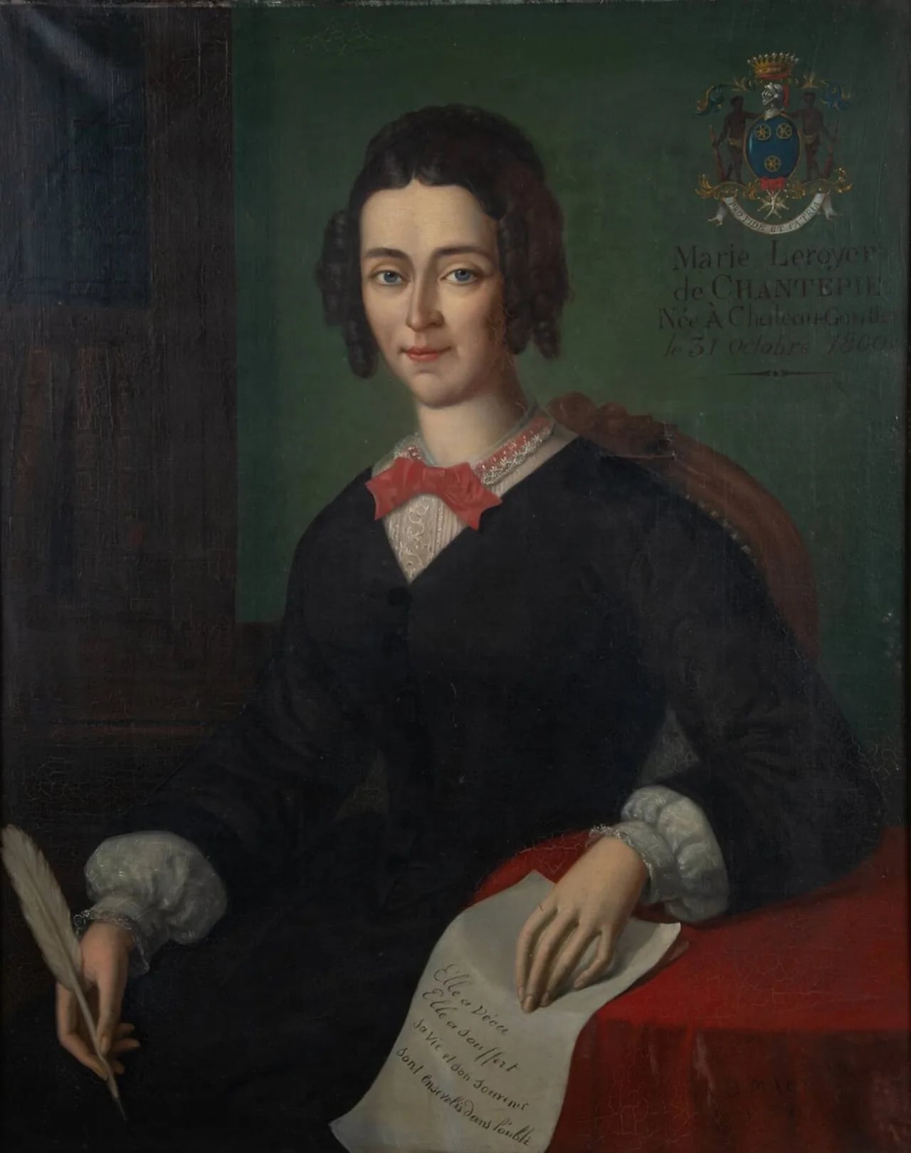 Porträt von Marie-Sophie Leroyer de Chantepie (1800–1888) – Gedenkseite