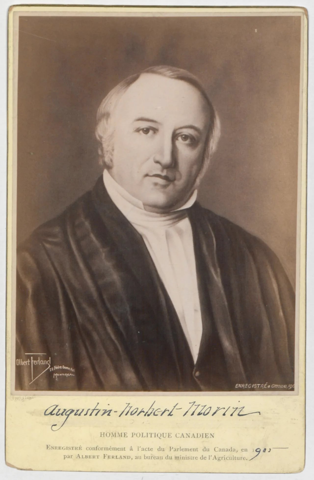 Portrait of Augustin-Norbert Morin (1803–1865) – memorial page