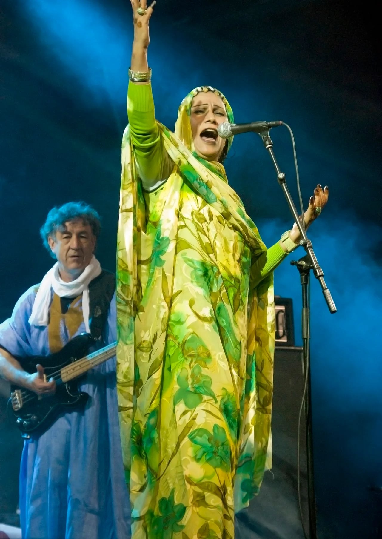 Porträt von Mariem Hassan (1958–2015) – Gedenkseite