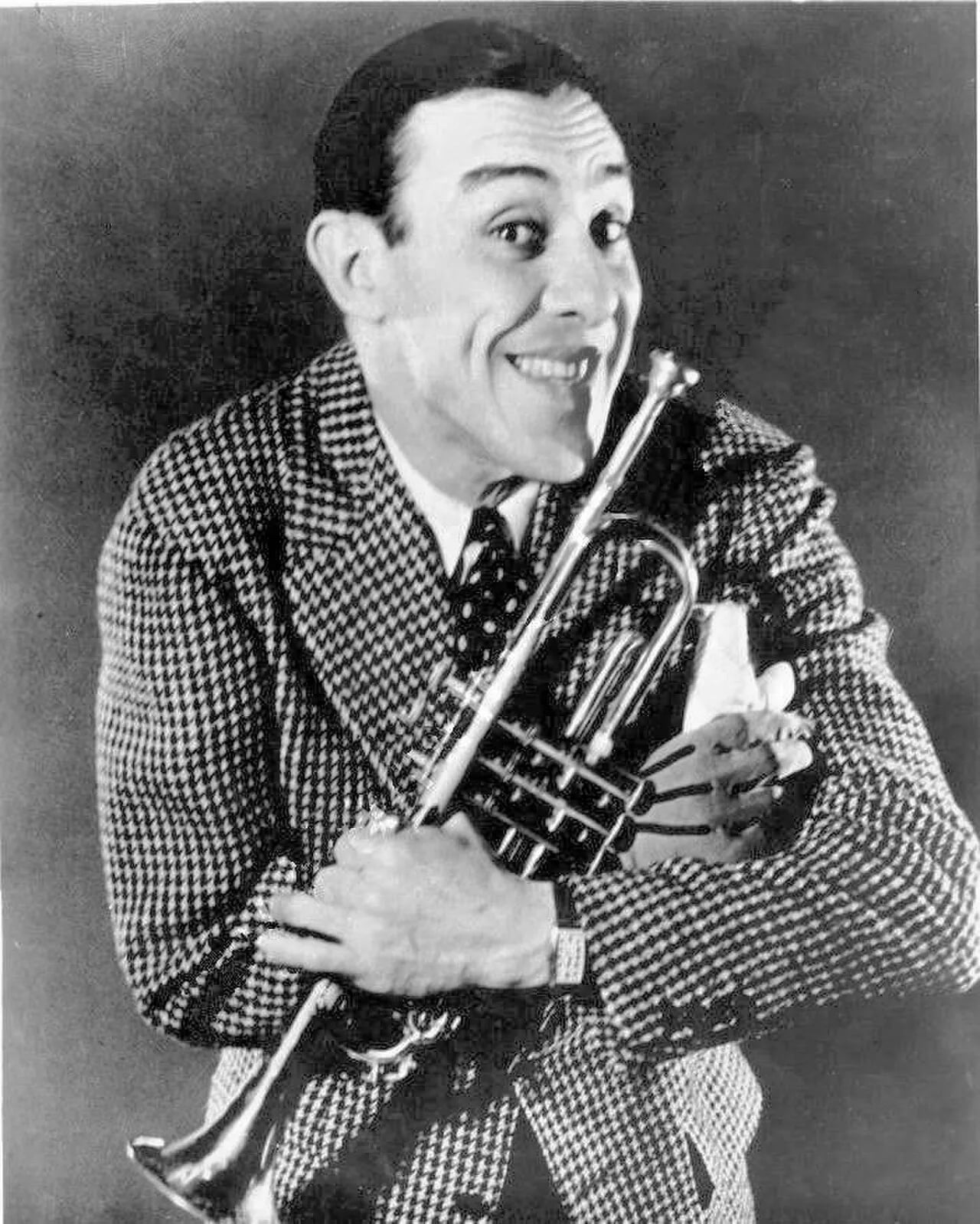 Portrait of Wingy Manone (1900–1982) – memorial page