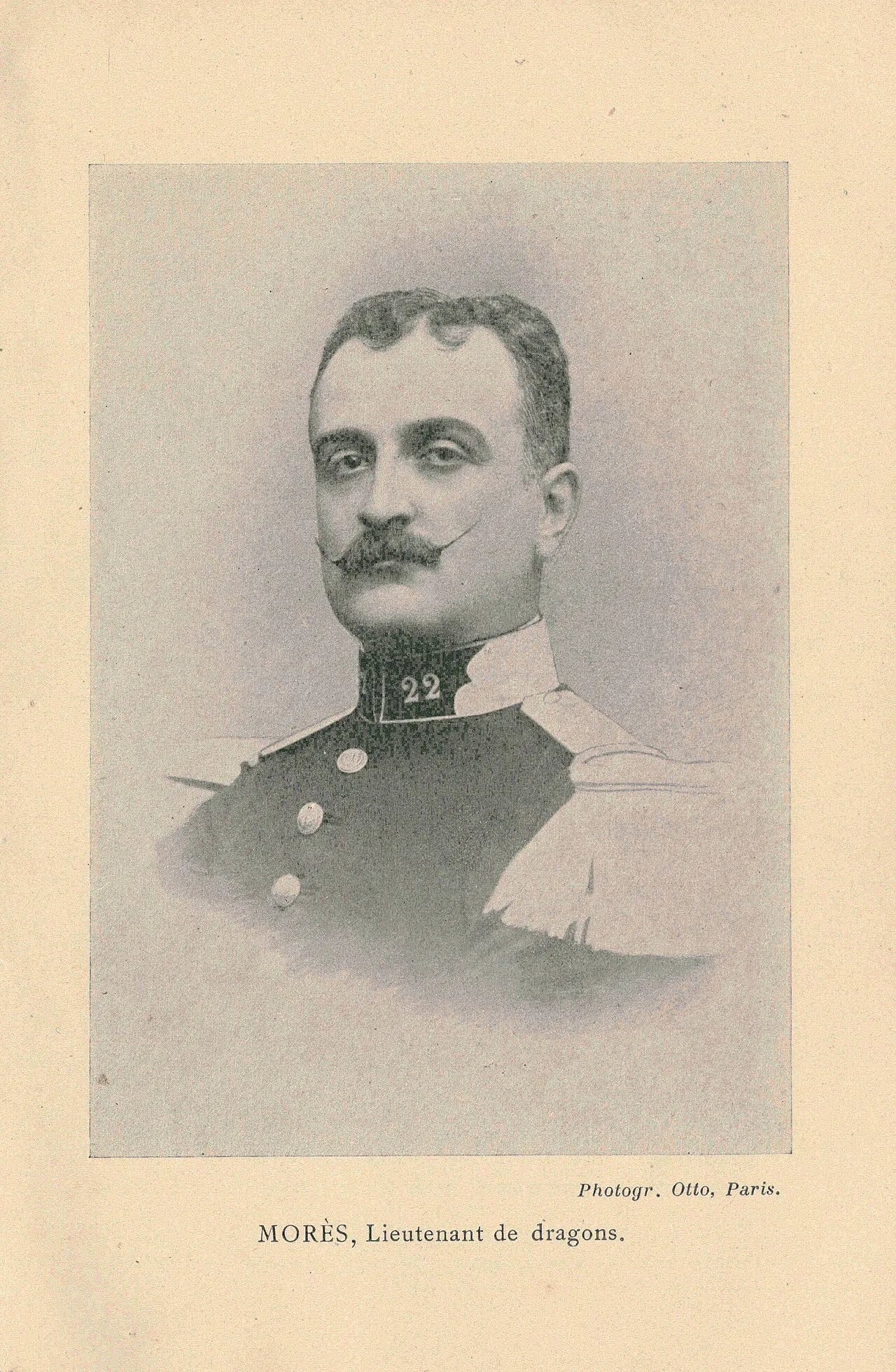 Portrait of Marquis de Mores (1858–1896) – memorial page