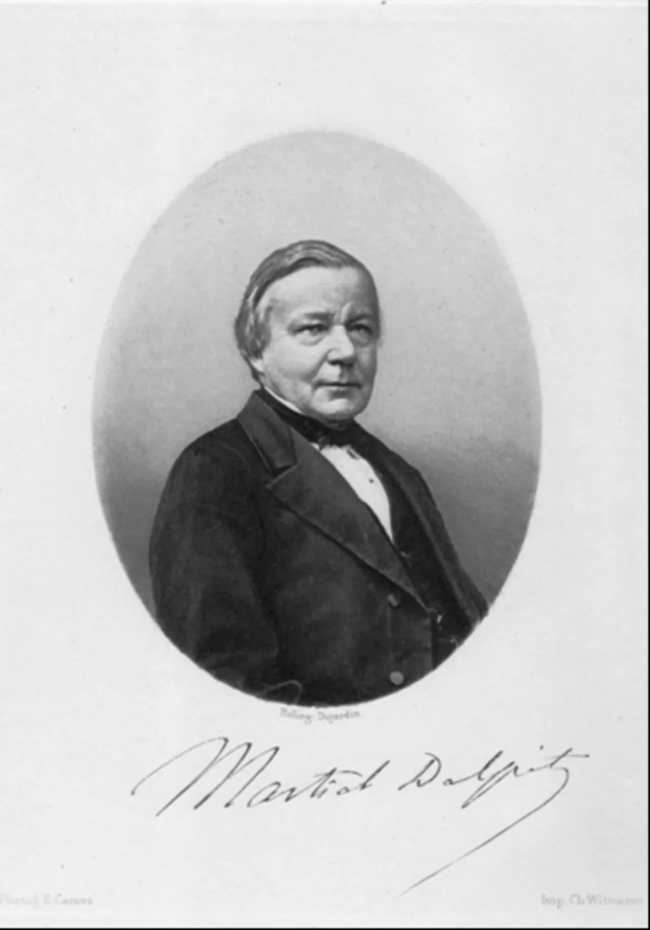 Portrait of Martial Delpit (1813–1887) – memorial page