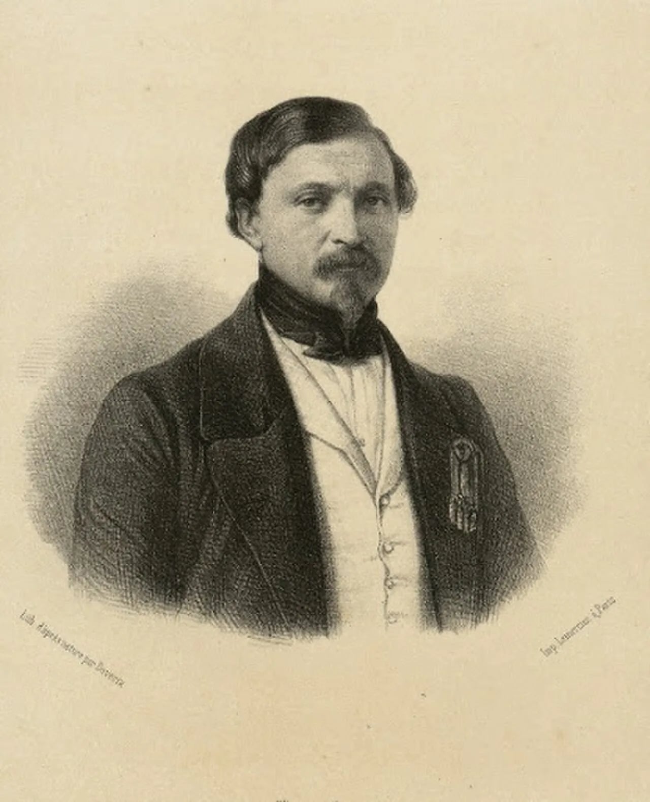 Porträt von Martin Bernard (1808–1883) – Gedenkseite