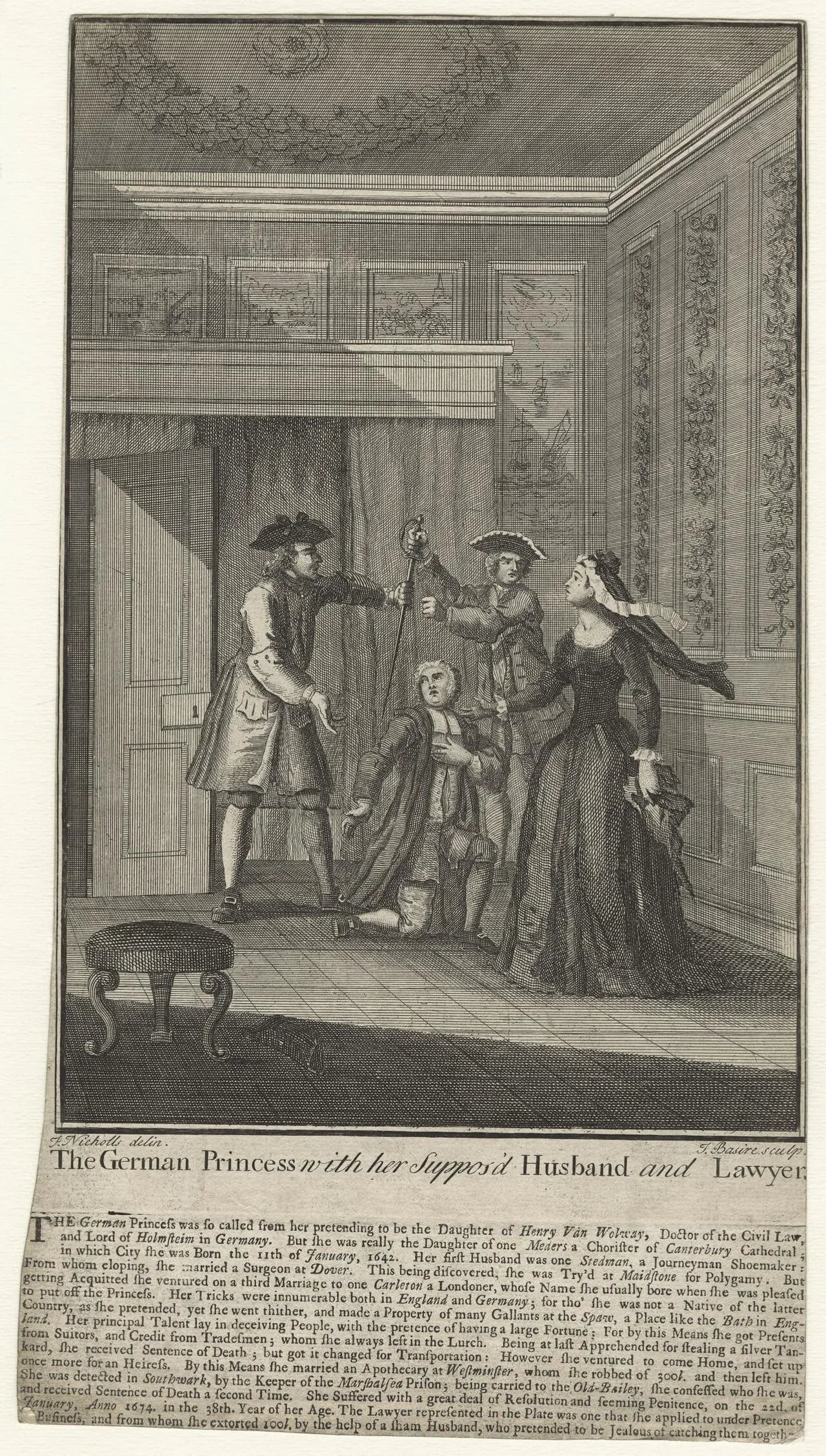 Portrait of Mary Carleton (1642–1673) – memorial page