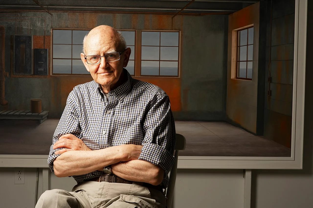 Portrait of Christopher Pratt (1935–2022) – memorial page