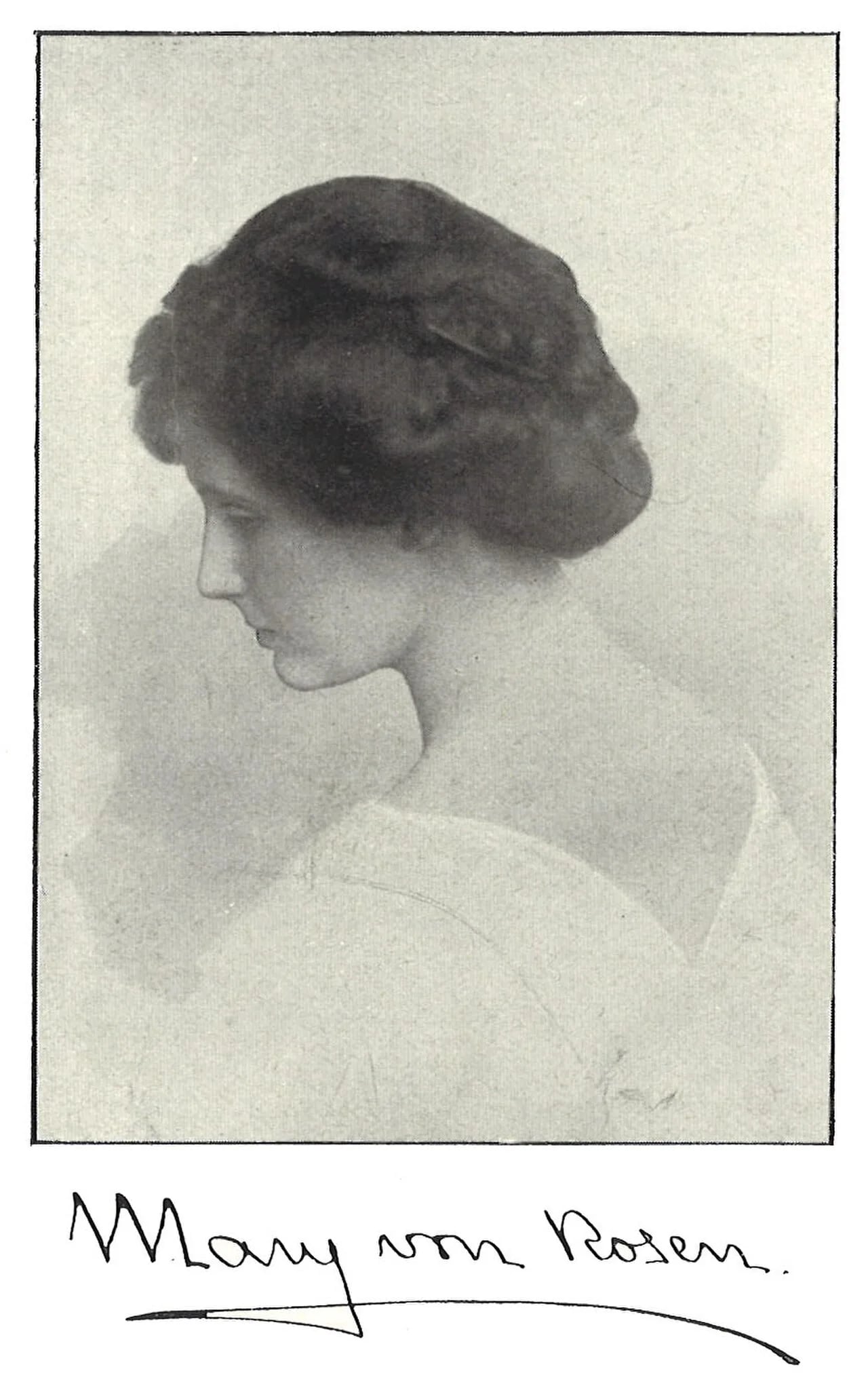 Portrait of Mary von Rosen (1886–1967) – memorial page