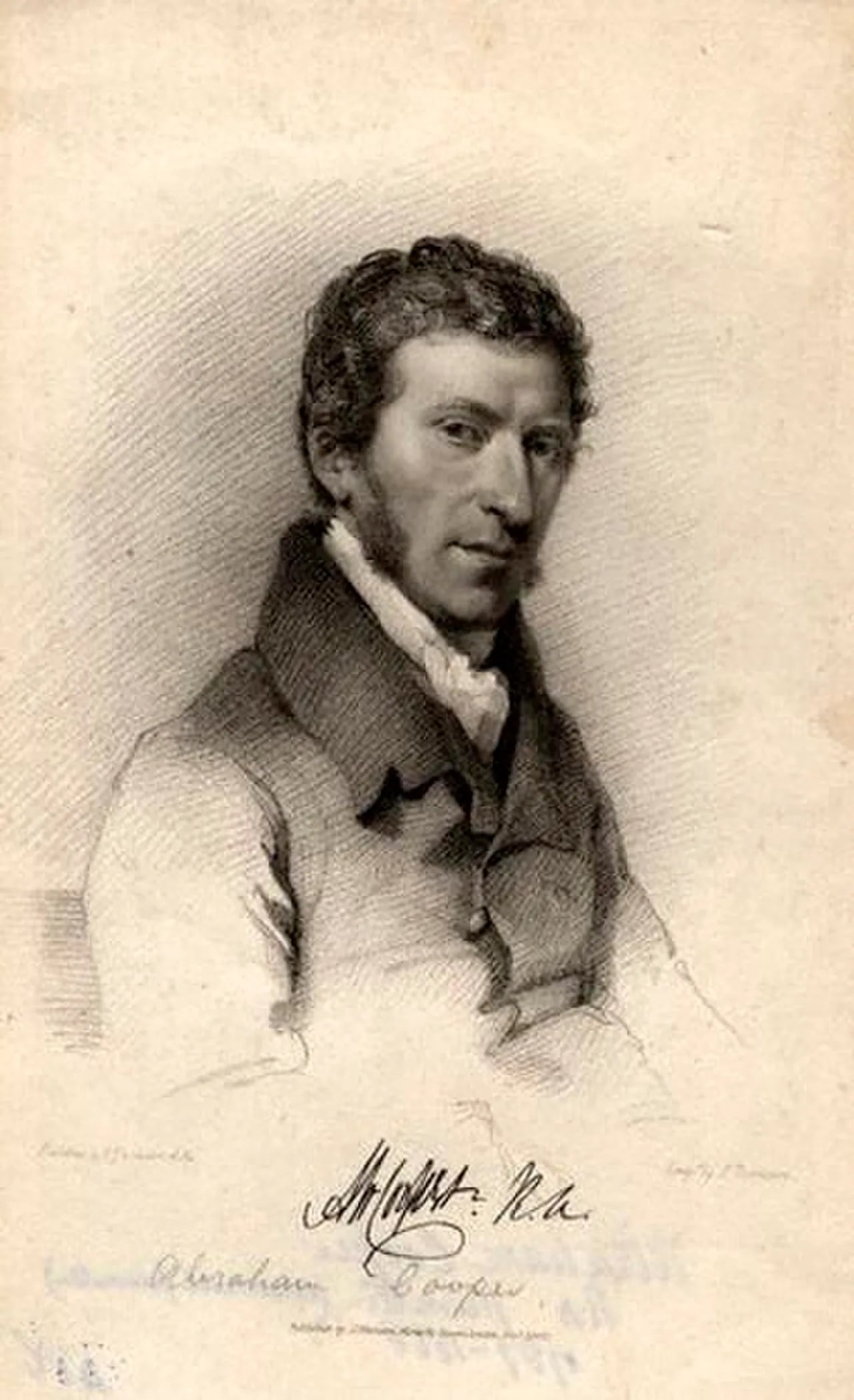 Porträt von Abraham Cooper (1787–1868) – Gedenkseite