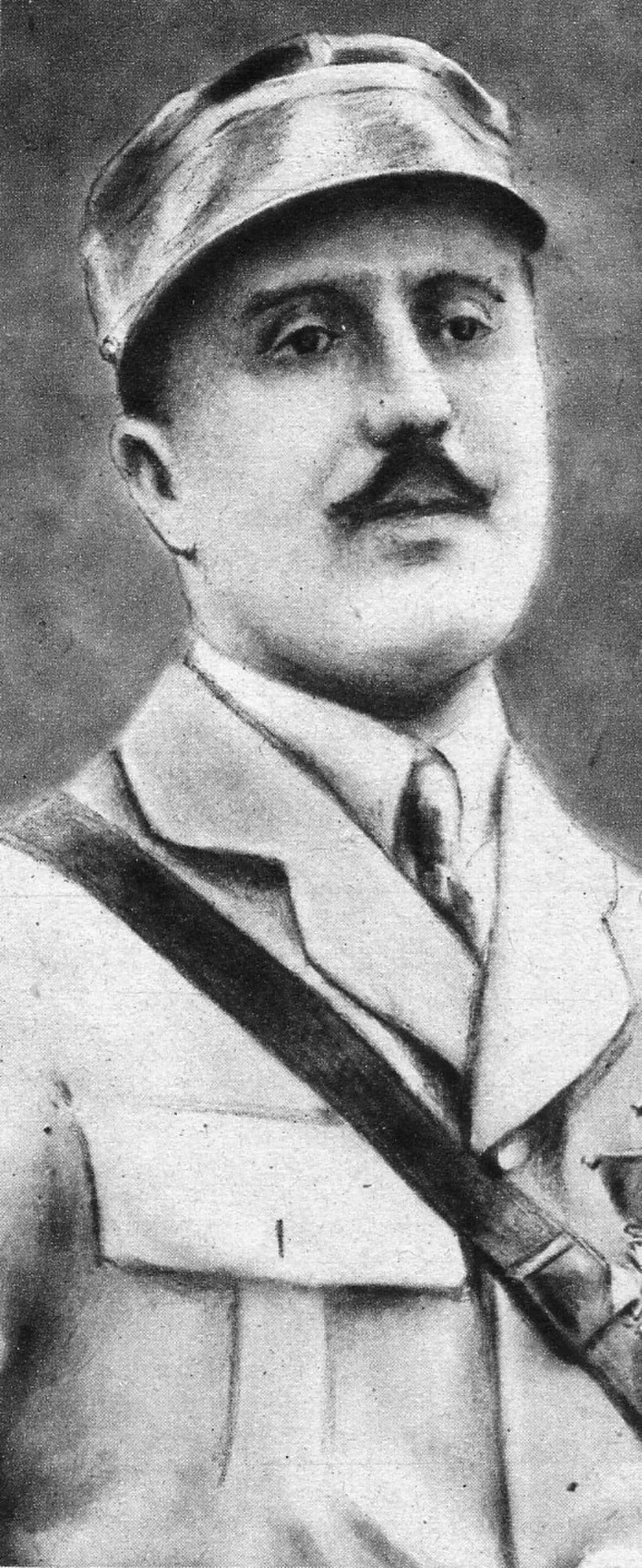 Porträt von Mathieu Tenant de la Tour (1883–1917) – Gedenkseite