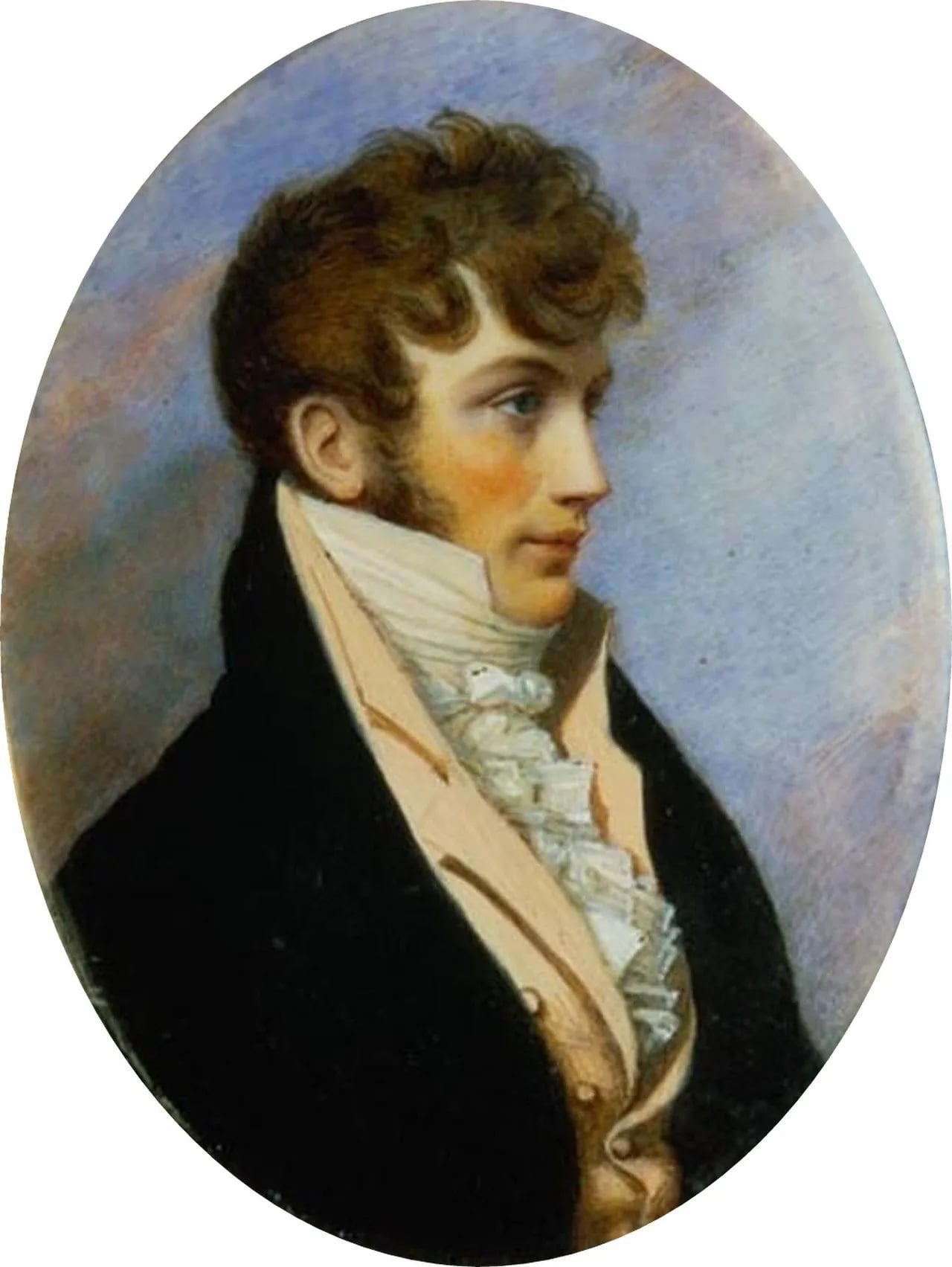 Porträt von Benjamin Bathurst (1784–1809) – Gedenkseite