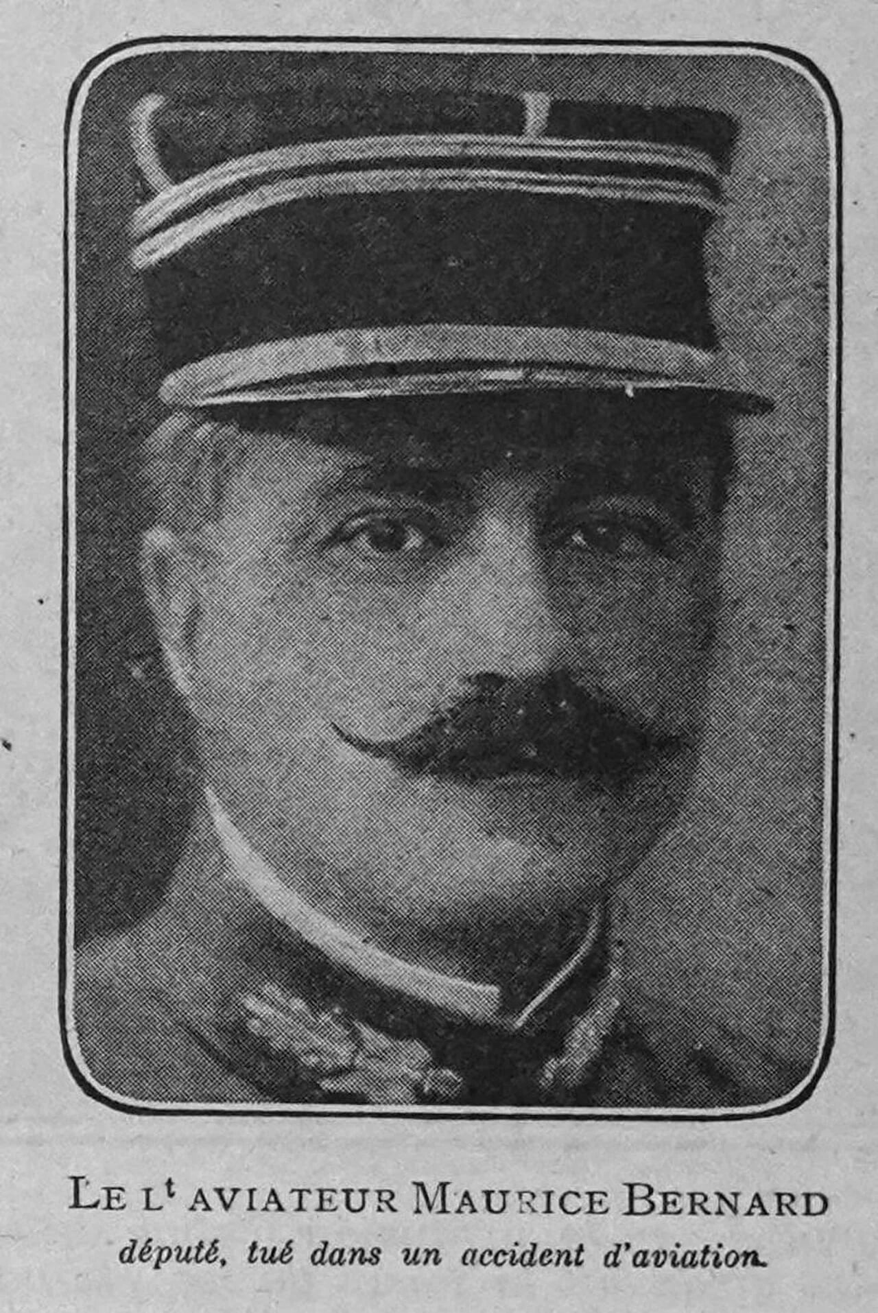 Porträt von Maurice Bernard (1877–1916) – Gedenkseite