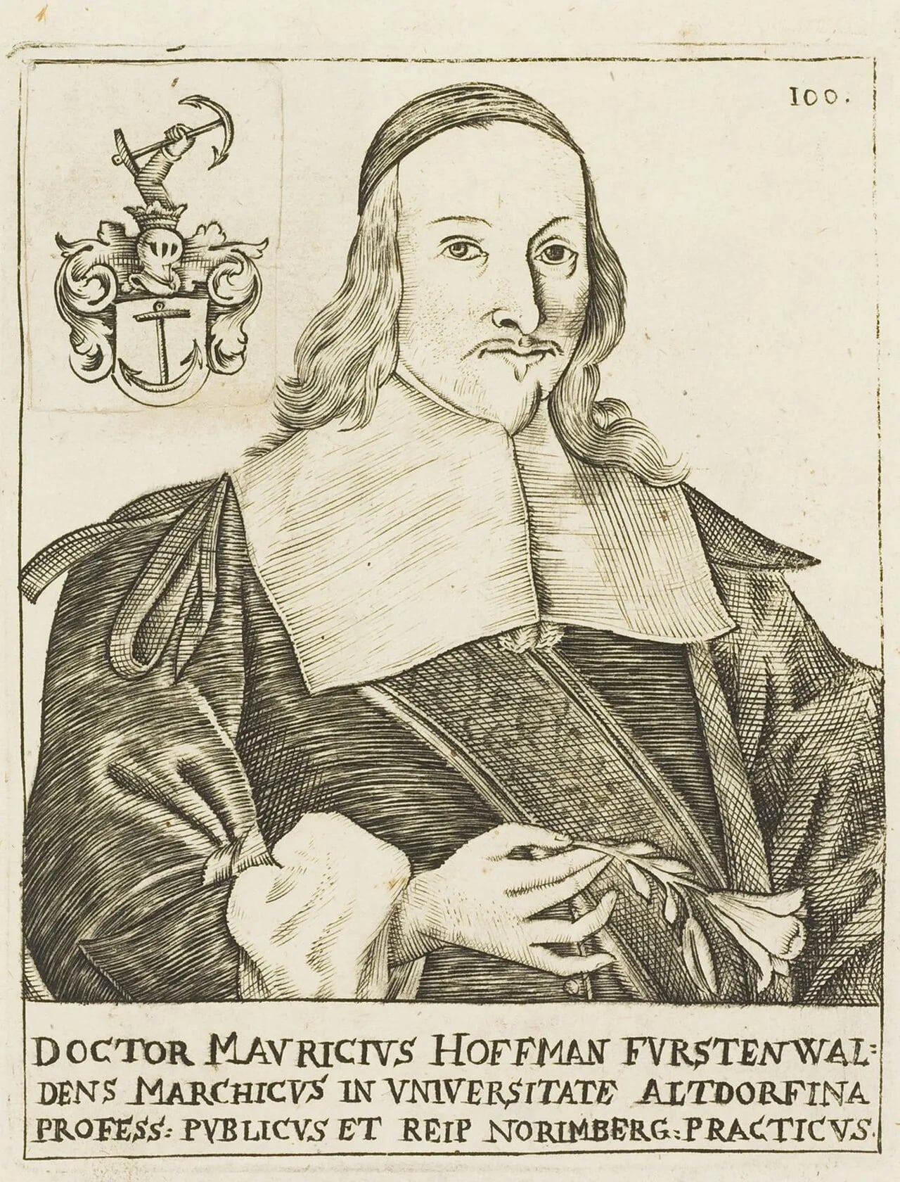 Porträt von Moritz Hoffmann (1621–1698) – Gedenkseite