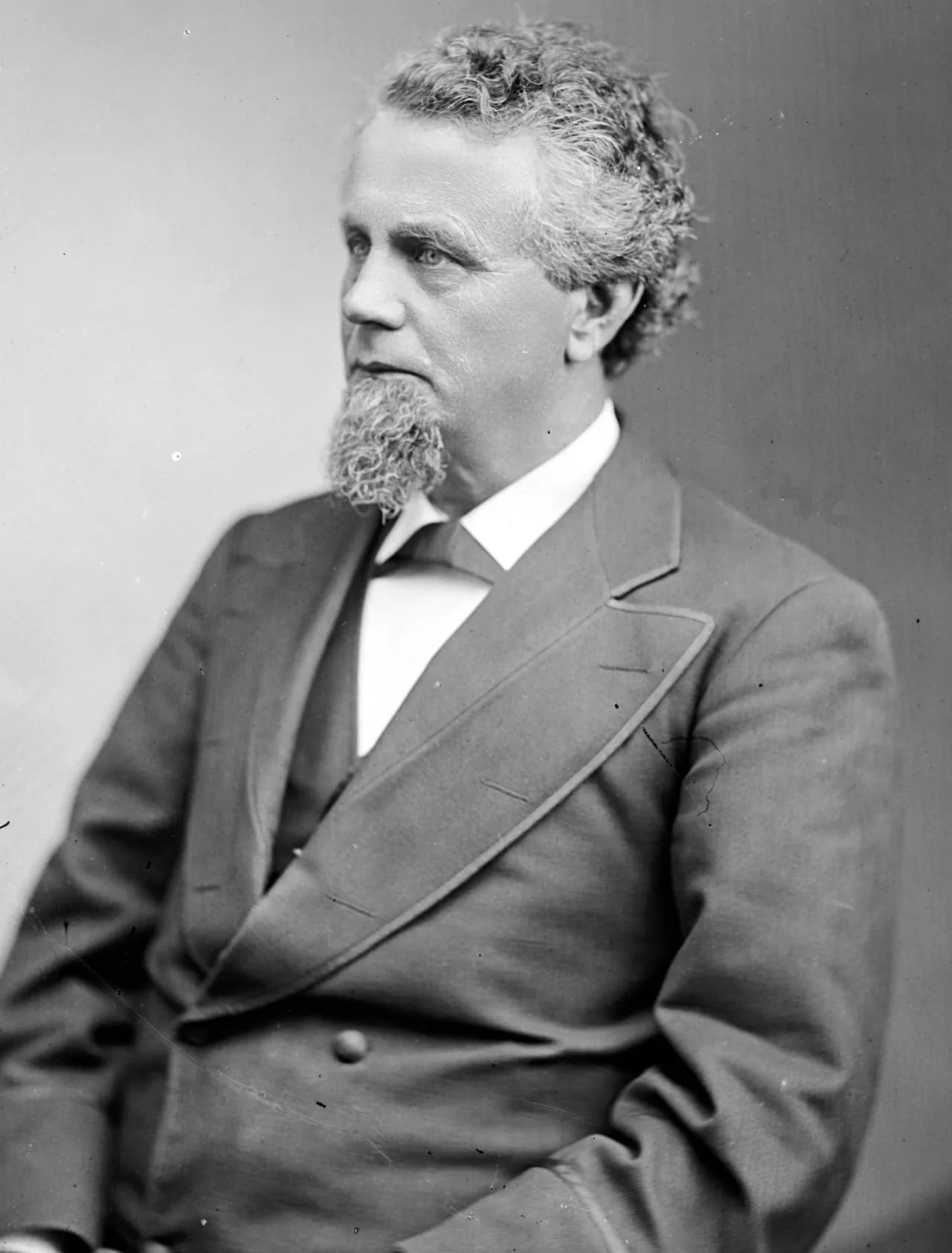 Porträt von Abraham J. Hostetler (1818–1899) – Gedenkseite