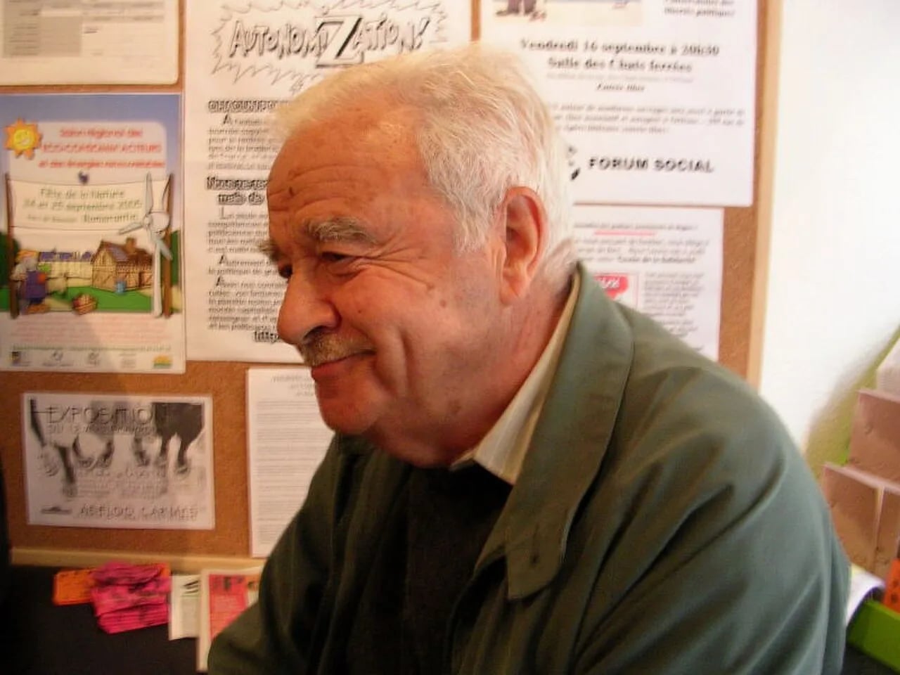 Porträt von Maurice Rajsfus (1928–2020) – Gedenkseite