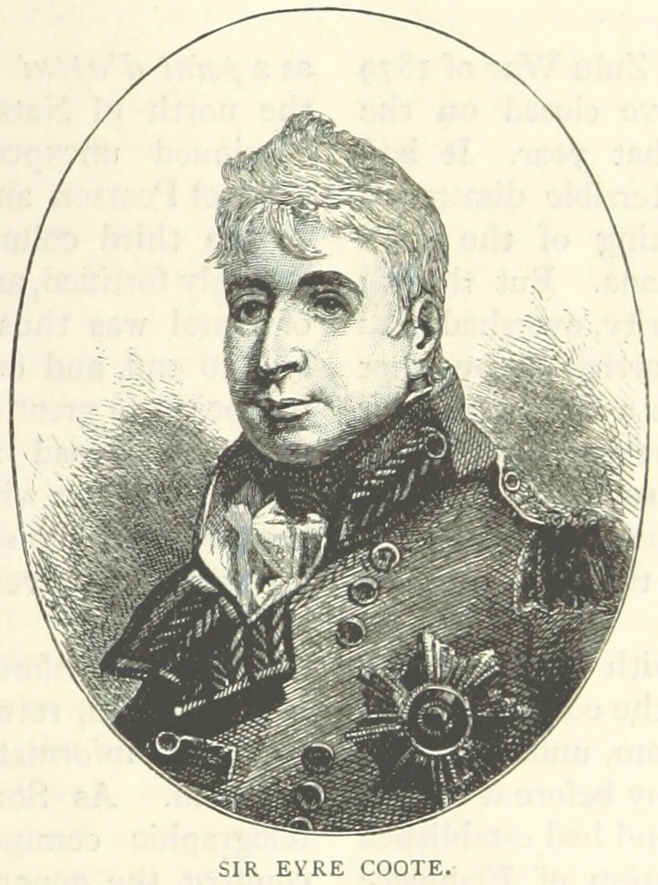 Portrait of Eyre Coote (1762–1823) – memorial page