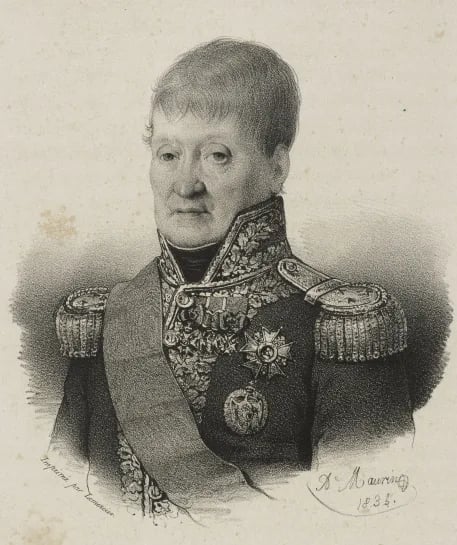 Porträt von Maxime-Julien Émeriau de Beauverger (1762–1845) – Gedenkseite