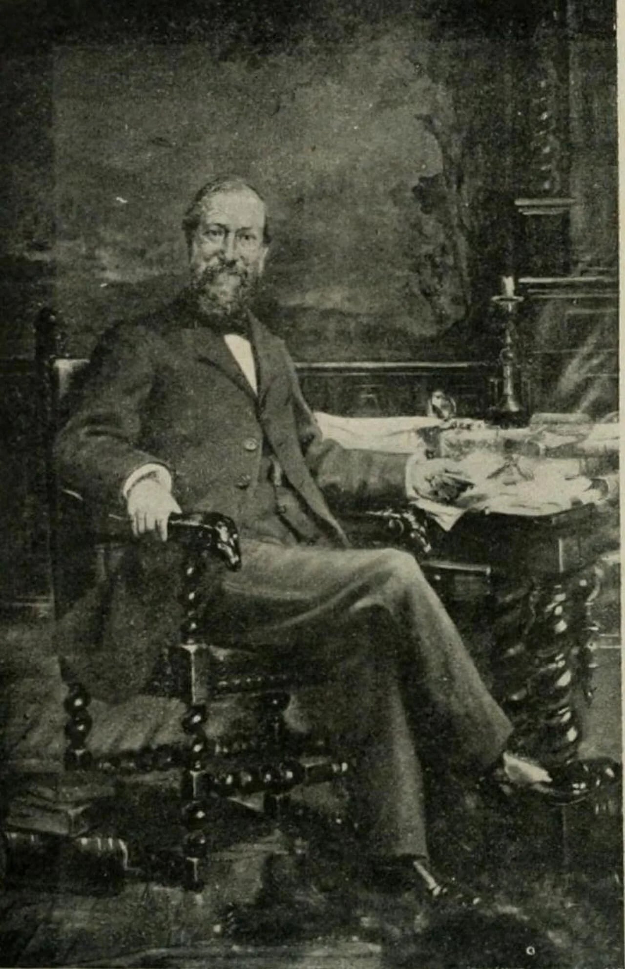 Porträt von Maxime Lecomte (1846–1914) – Gedenkseite