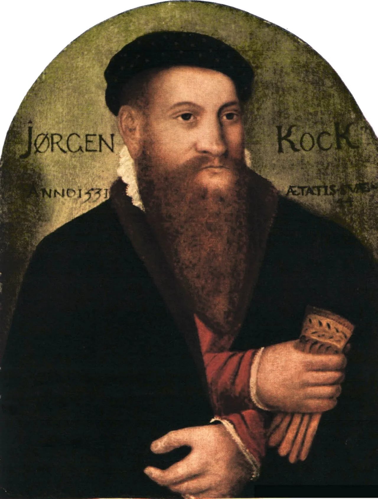 Portrait of Jörgen Kock (1487–1556) – memorial page